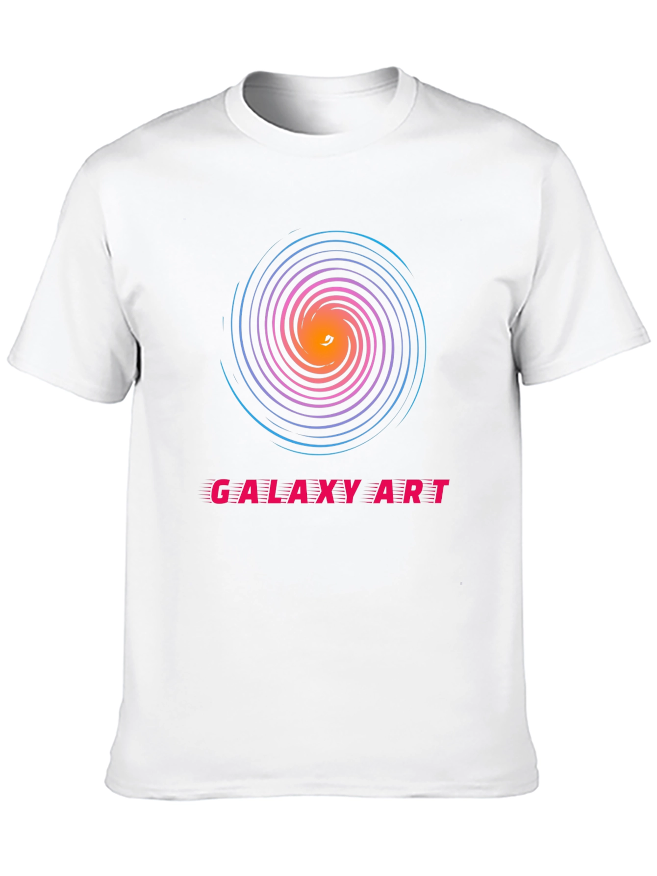 Galaxy Art Spiral T-Shirt - Cosmic Style