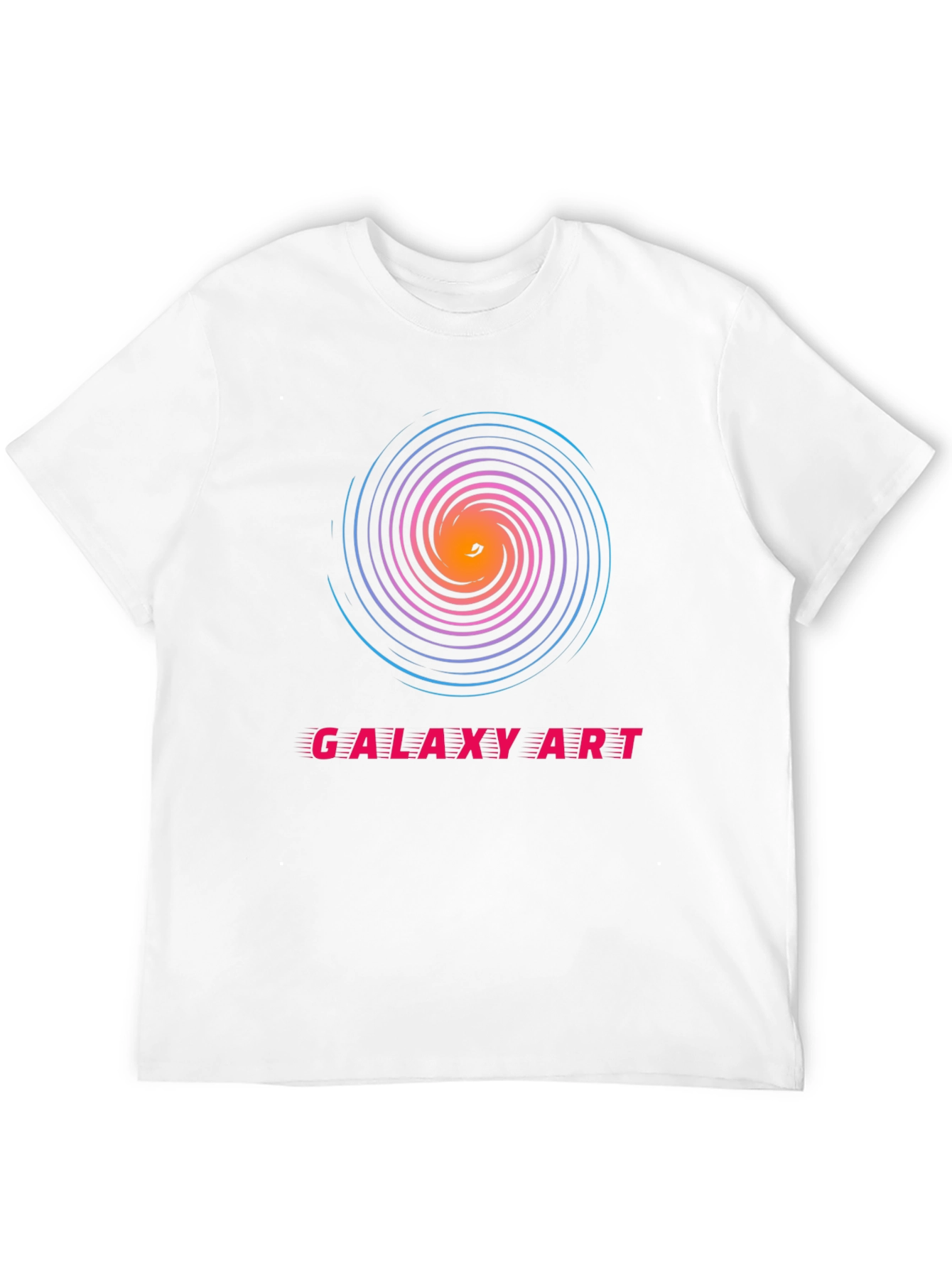 Galaxy Art Spiral T-Shirt - Cosmic Style