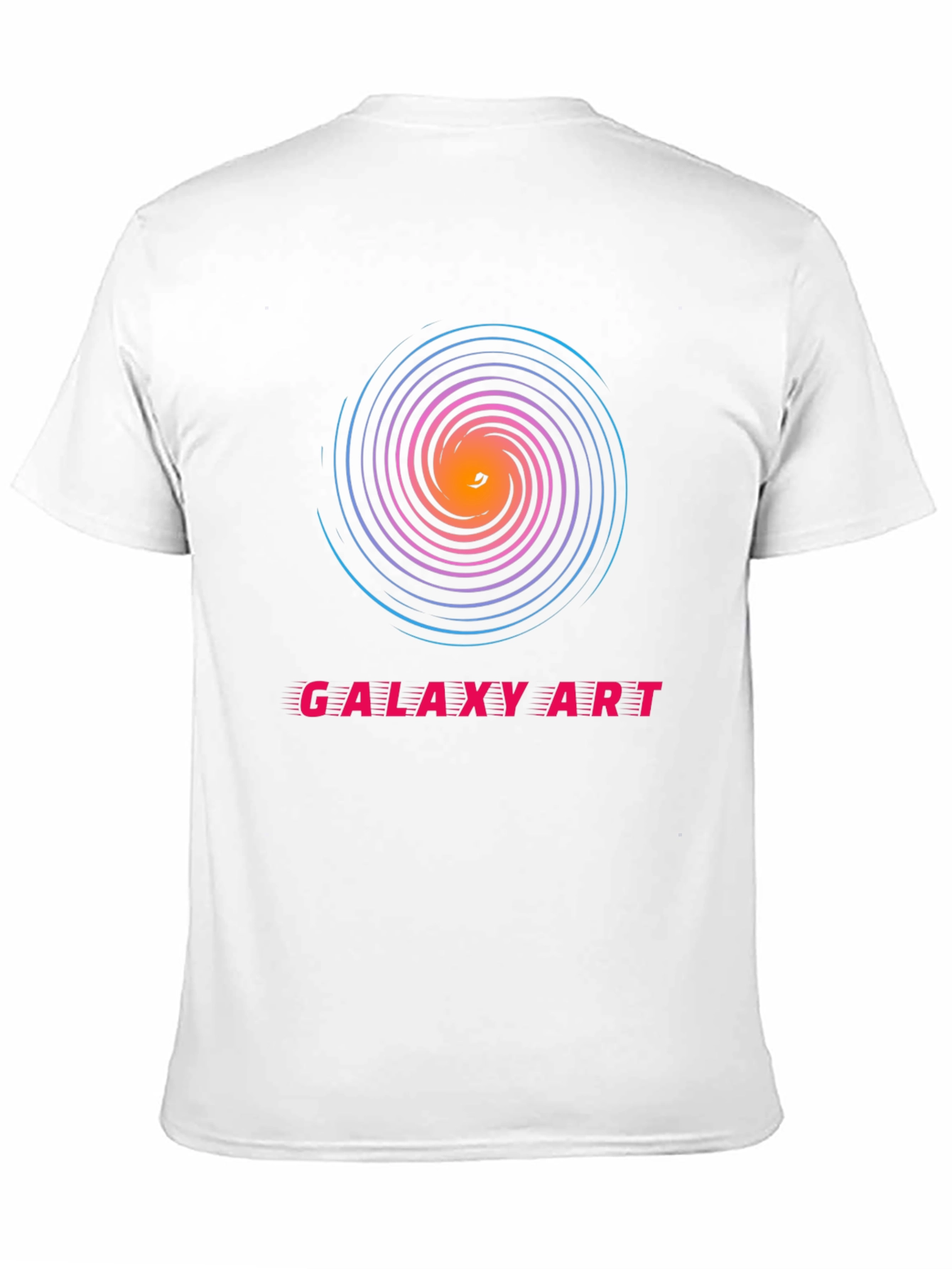 Galaxy Art Spiral T-Shirt - Cosmic Style