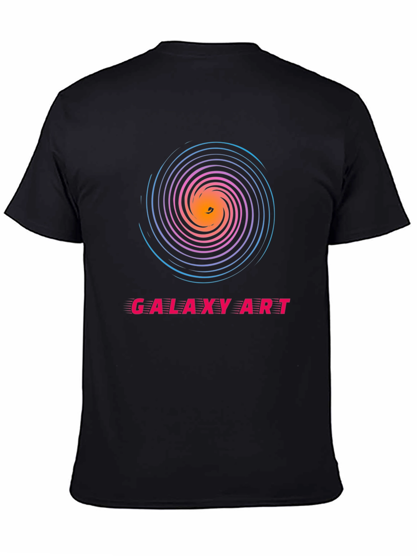 Galaxy Art Spiral T-Shirt - Cosmic Style