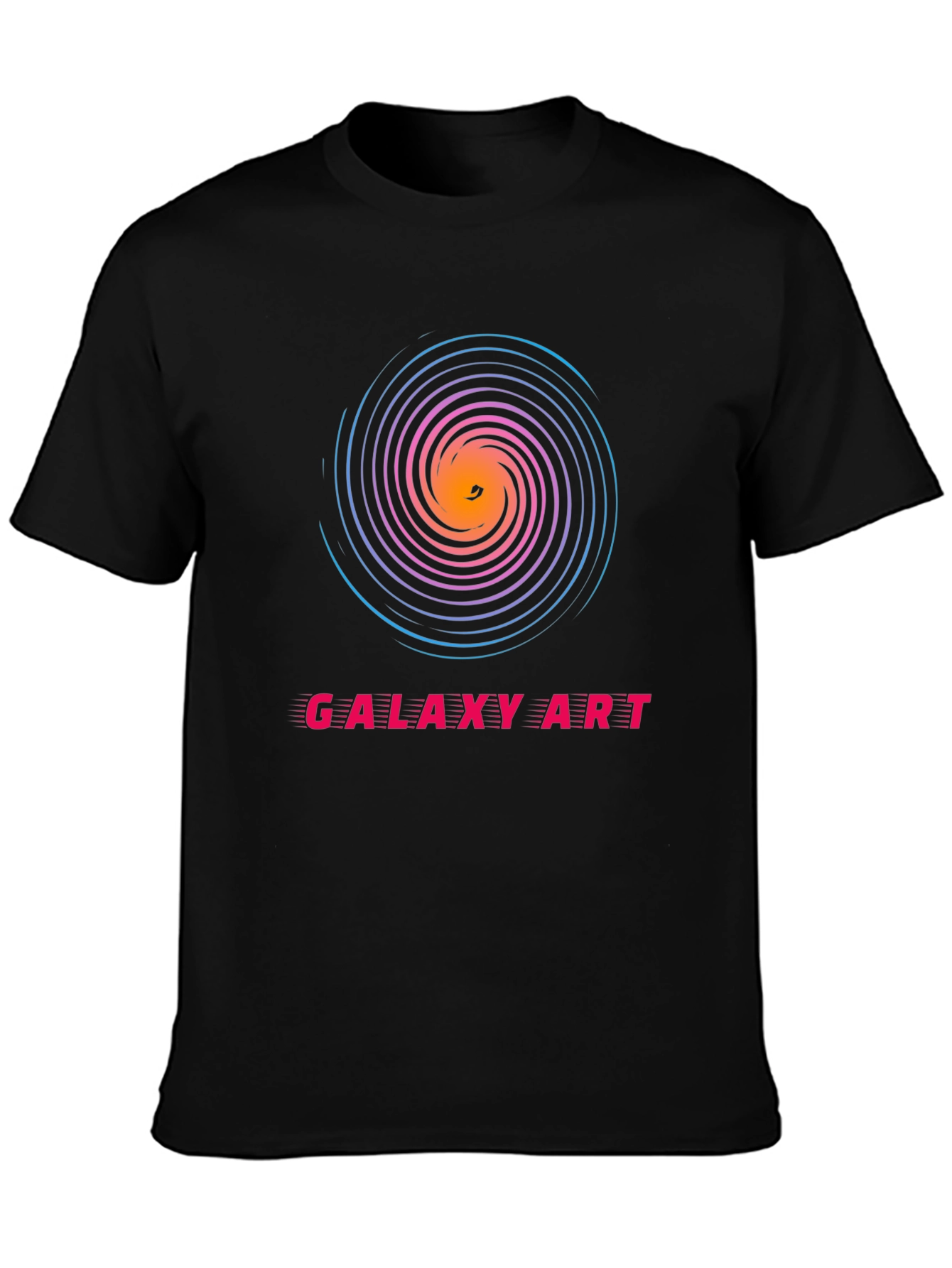 Galaxy Art Spiral T-Shirt - Cosmic Style