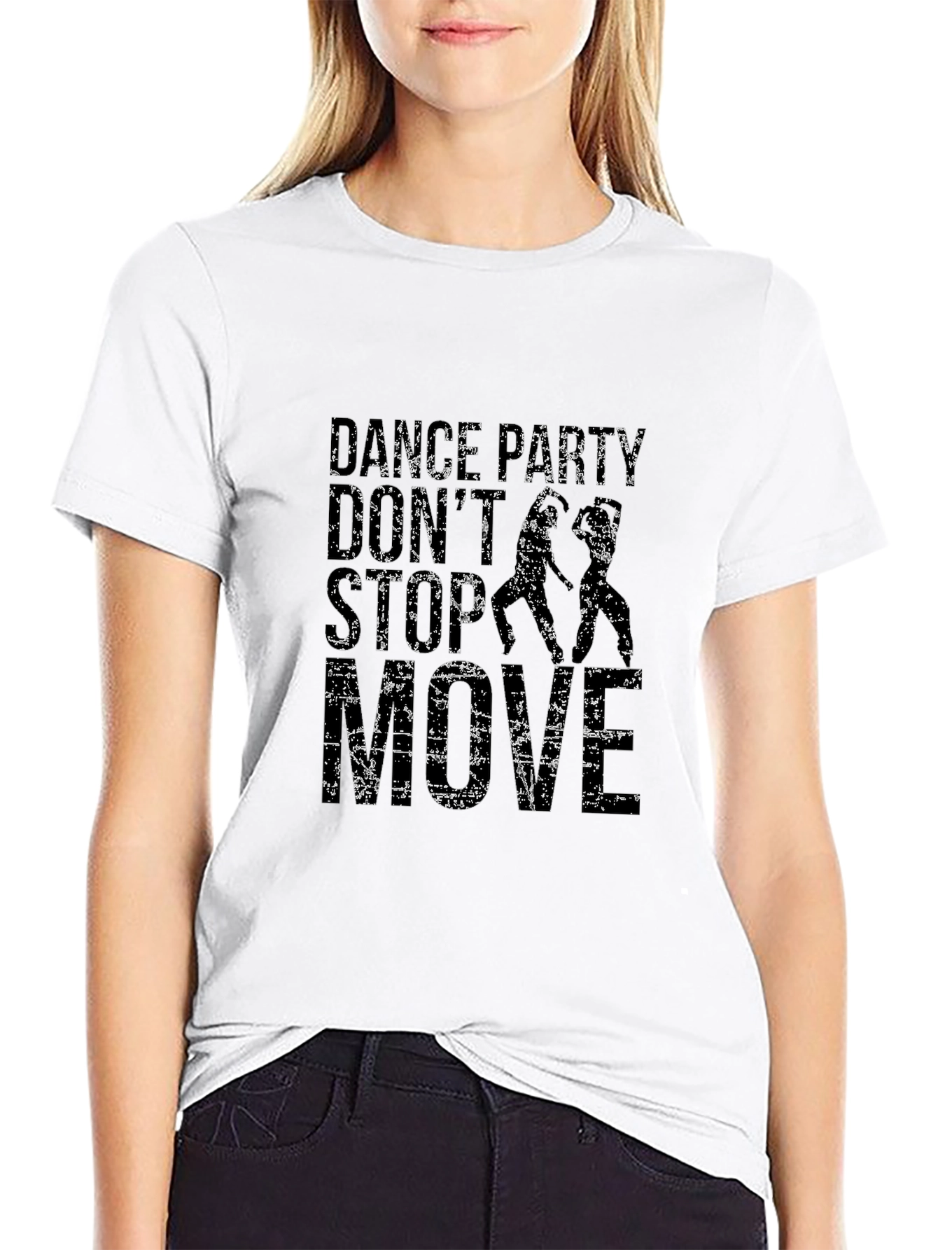 Dance Party Graphic Tee - Dont Stop Move!