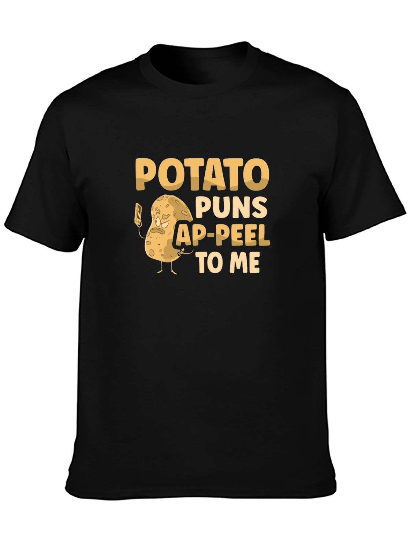Potato Puns Graphic Tee - Funny Foodie Shirt