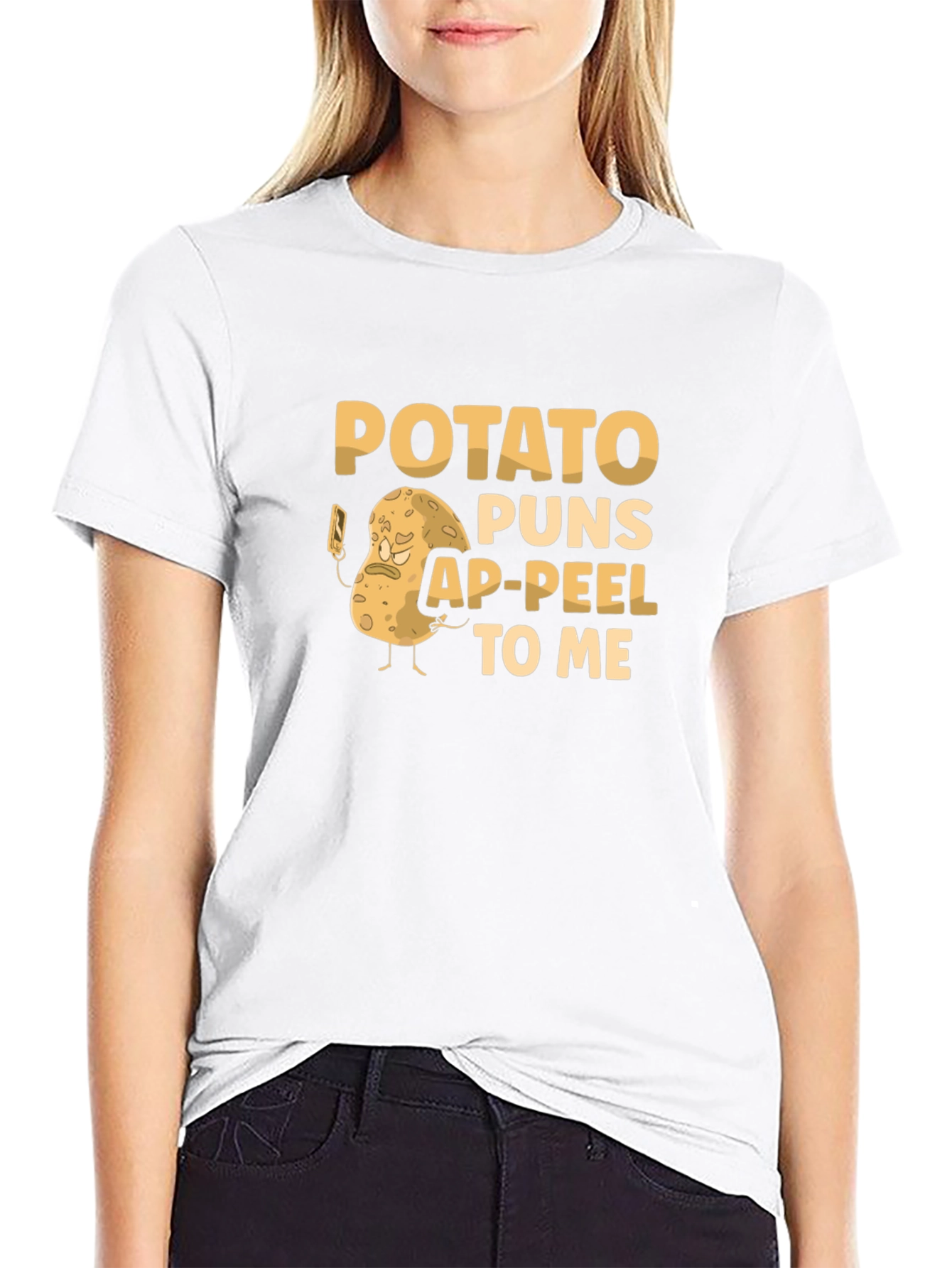 Potato Puns Graphic Tee - Funny Foodie Shirt