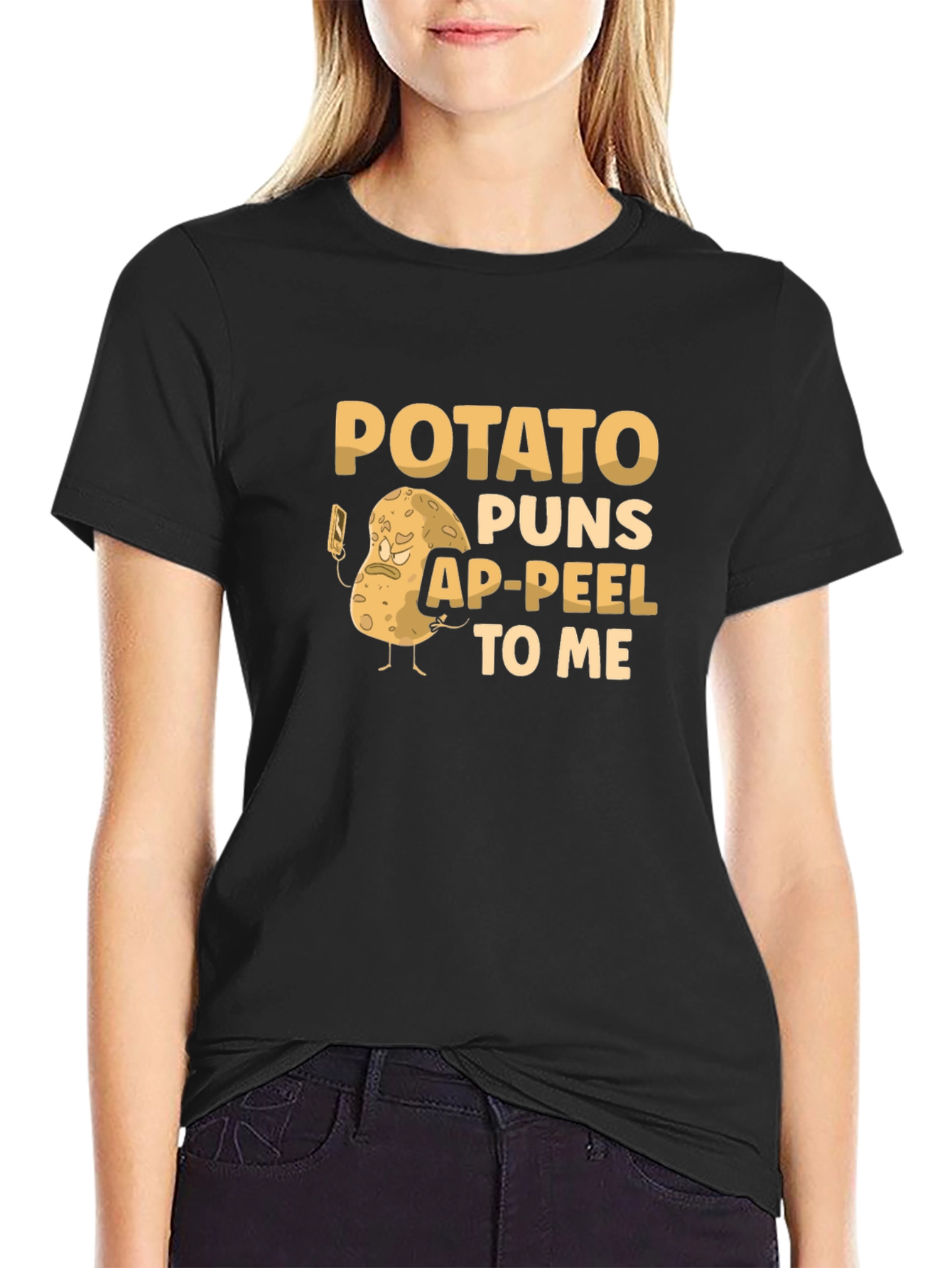 Potato Puns Graphic Tee - Funny Foodie Shirt
