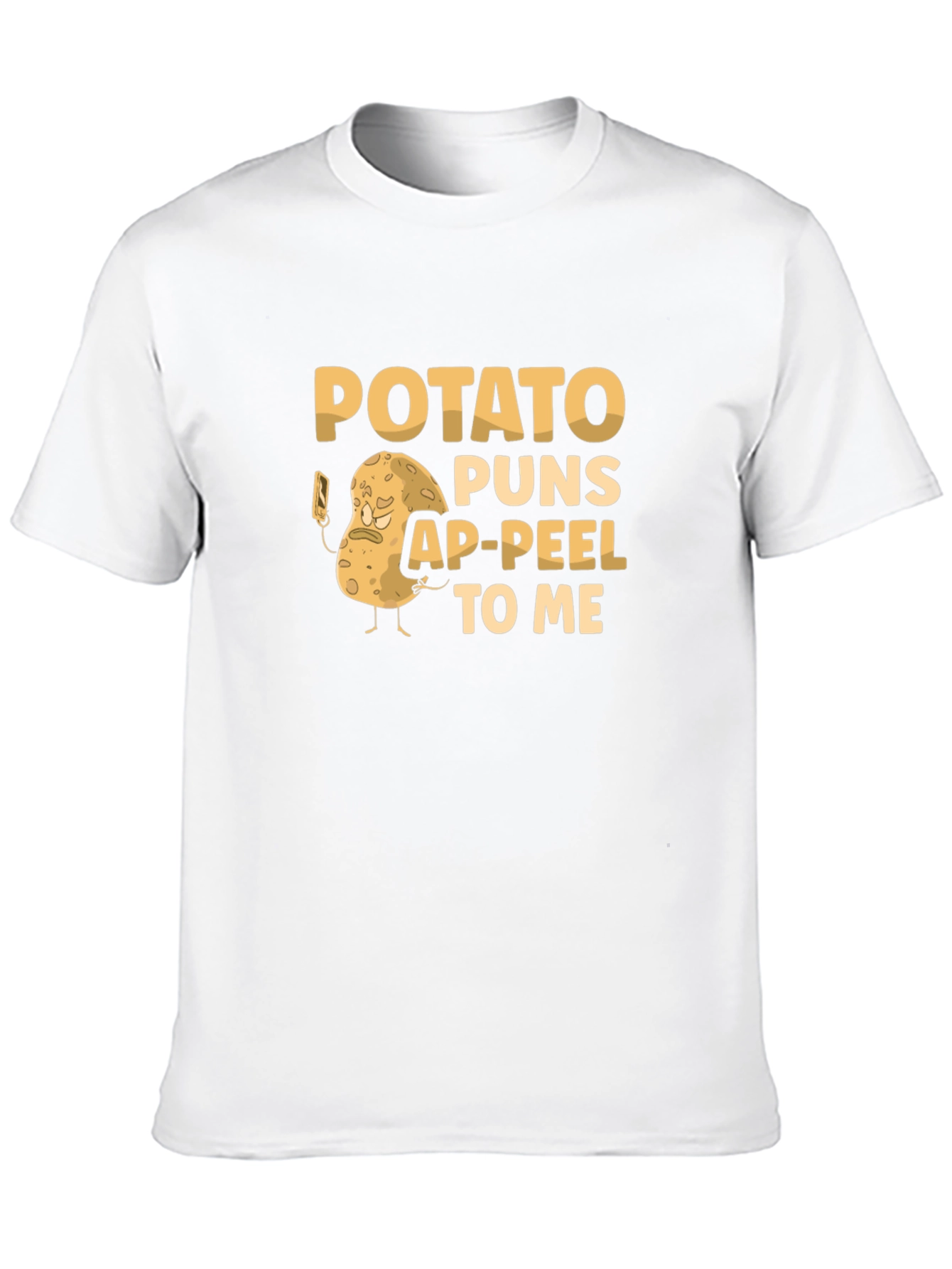 Potato Puns Graphic Tee - Funny Foodie Shirt