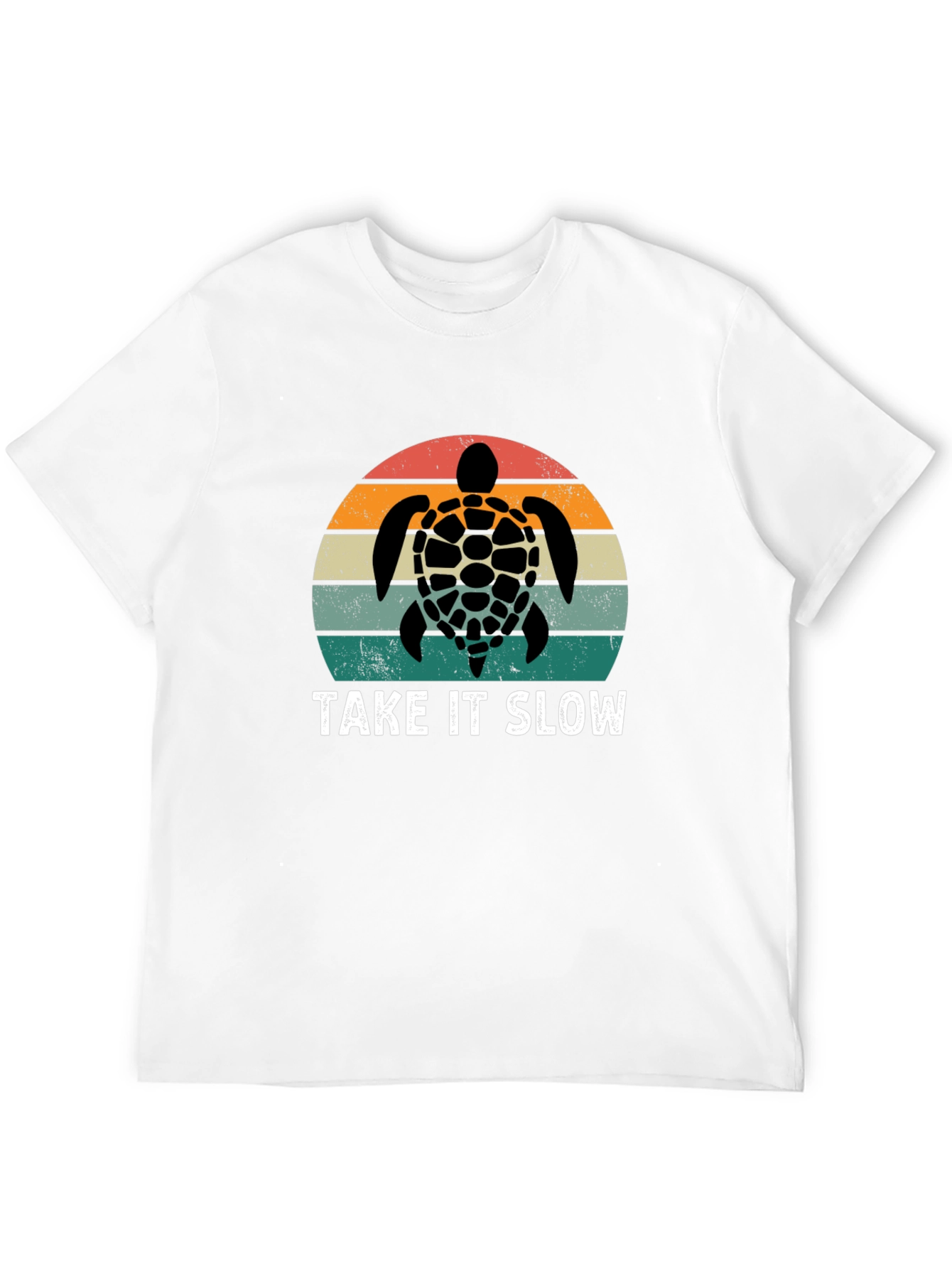 Take It Slow Turtle Graphic T-Shirt