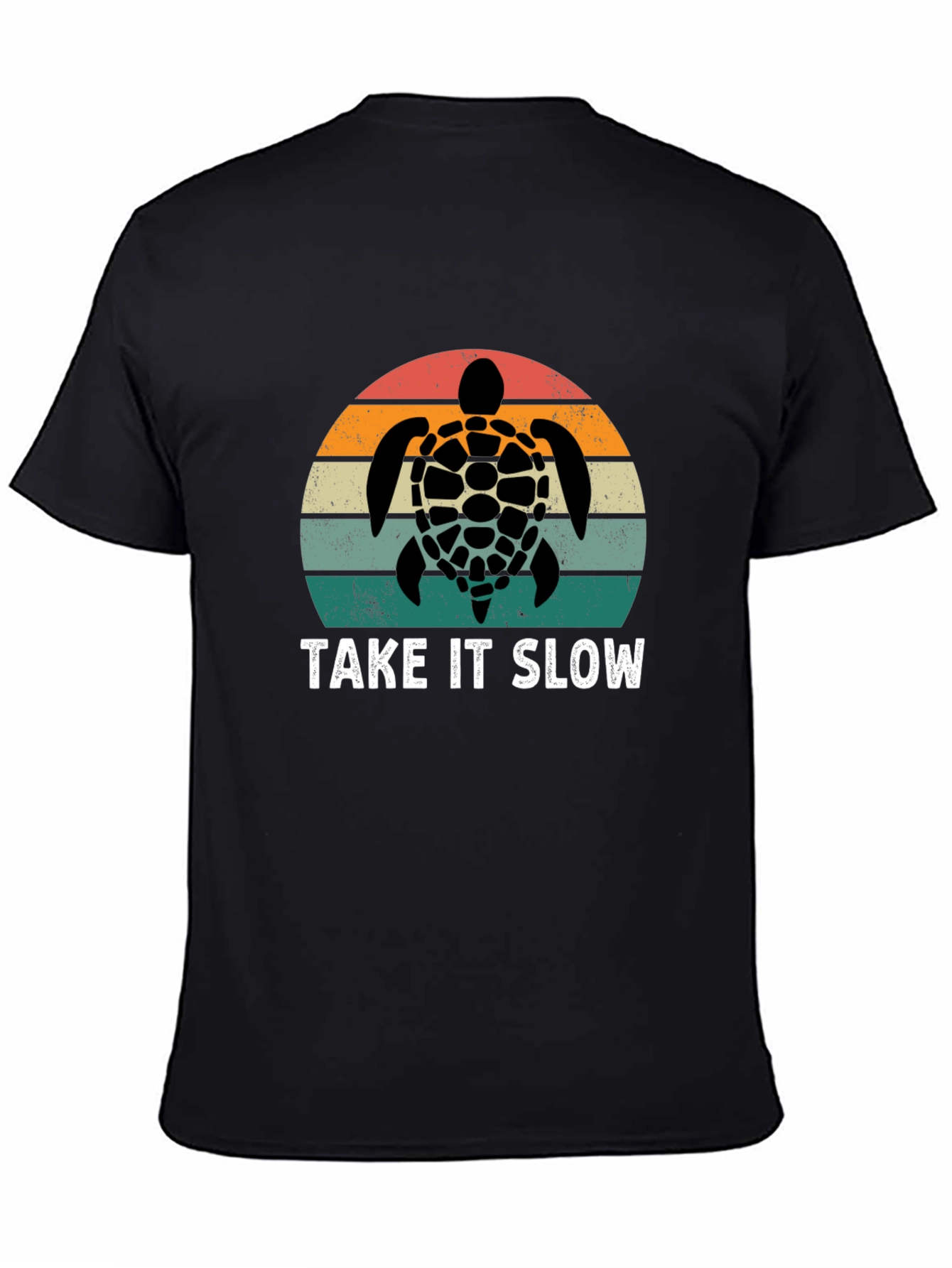 Take It Slow Turtle Graphic T-Shirt