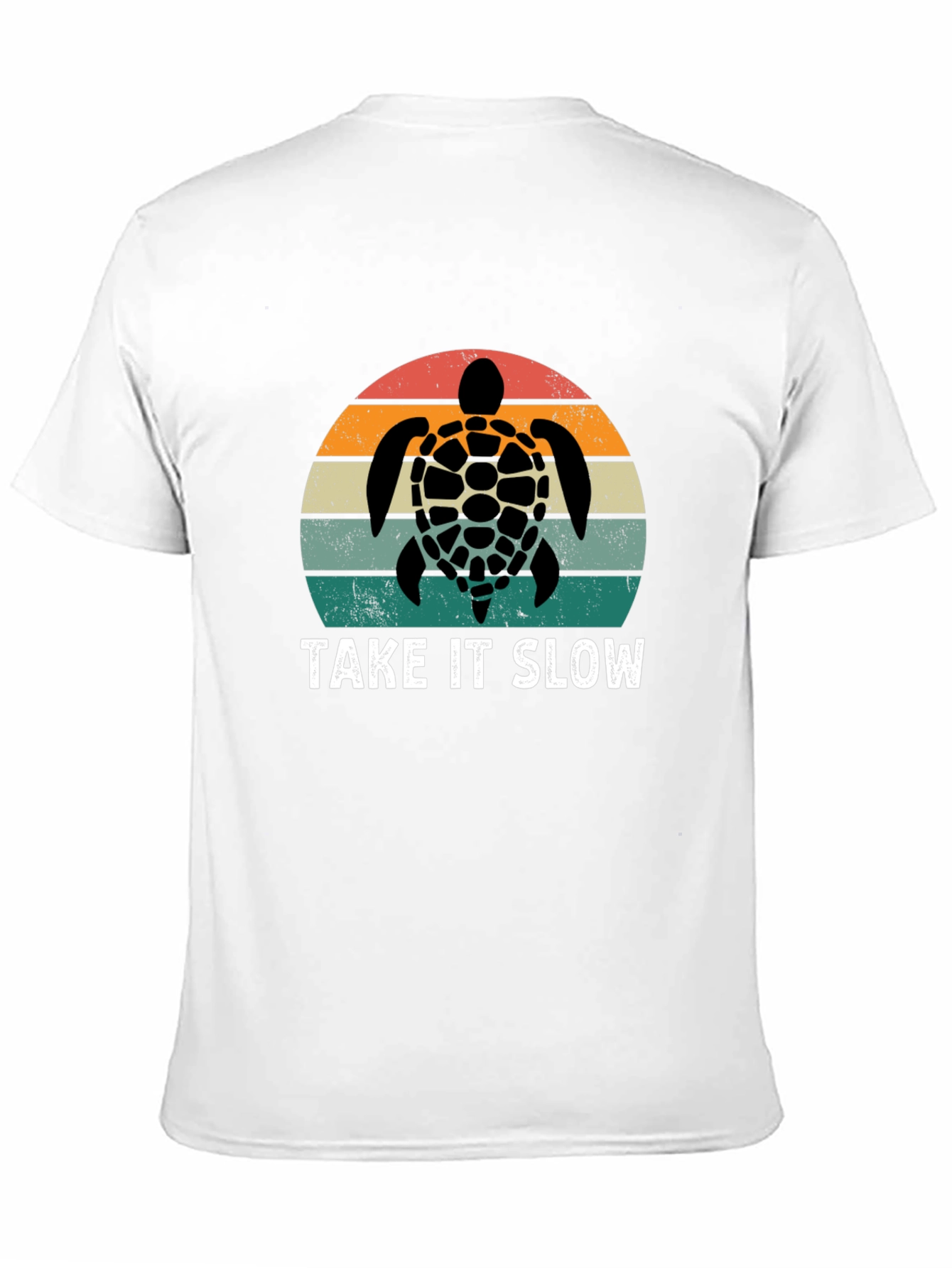 Take It Slow Turtle Graphic T-Shirt