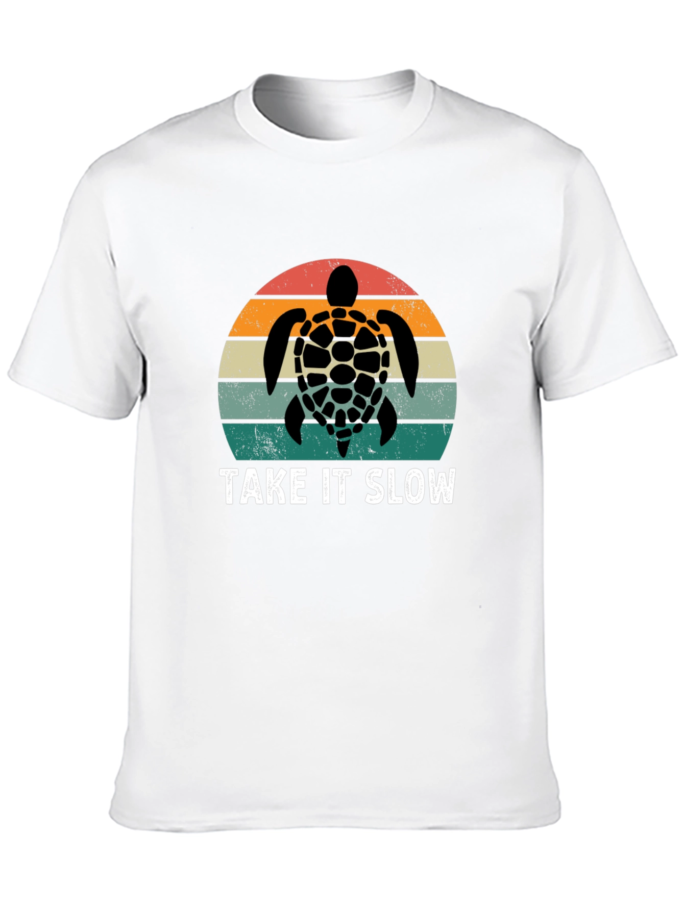 Take It Slow Turtle Graphic T-Shirt