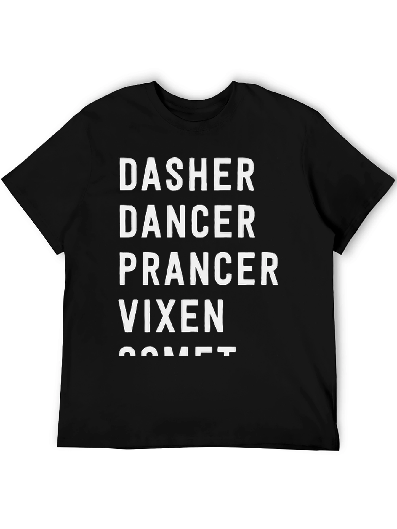 Dasher Dancer Prancer Vixen Graphic Tee