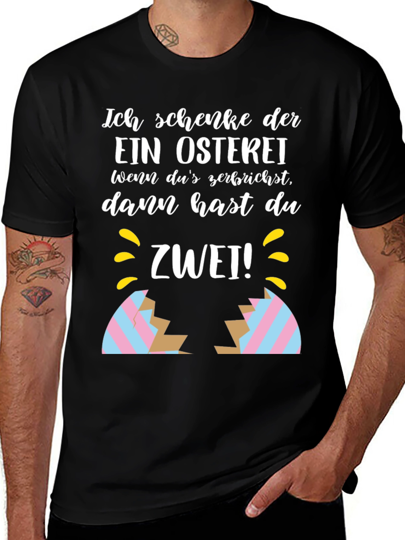 Easter Egg Cracking Humor T-Shirt