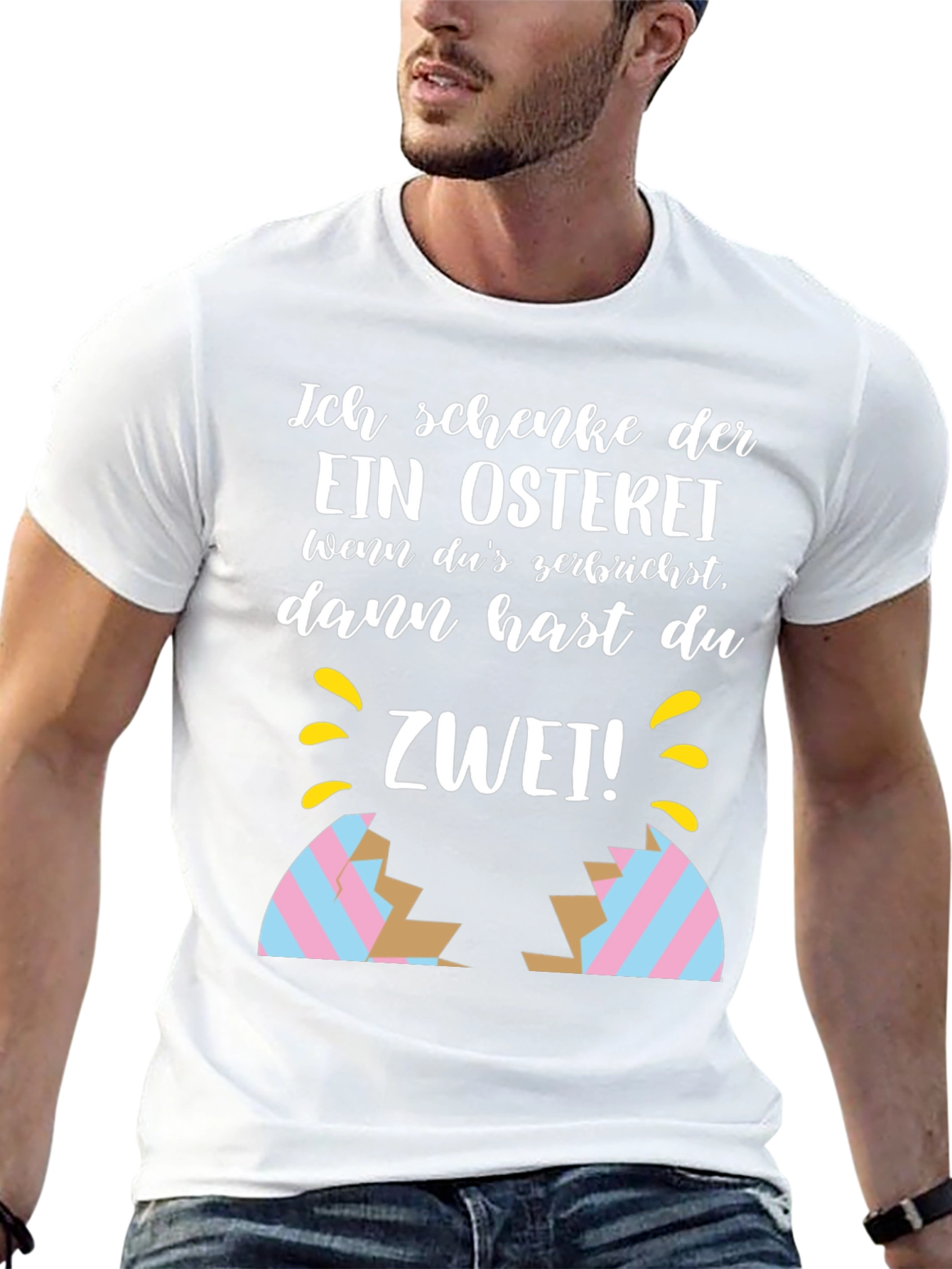 Easter Egg Cracking Humor T-Shirt
