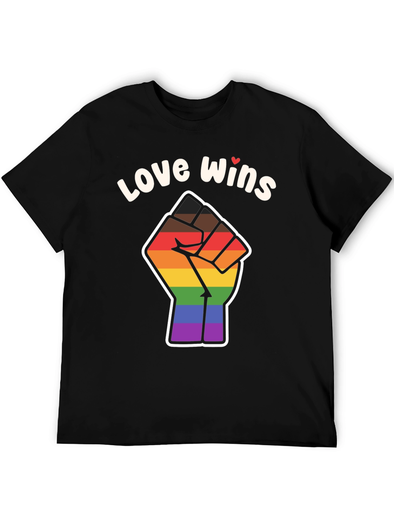 Love Wins Pride Fist T-Shirt