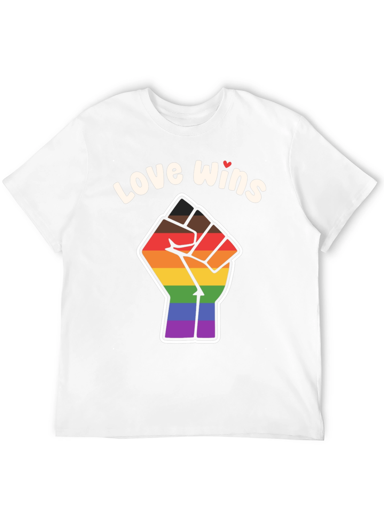 Love Wins Pride Fist T-Shirt