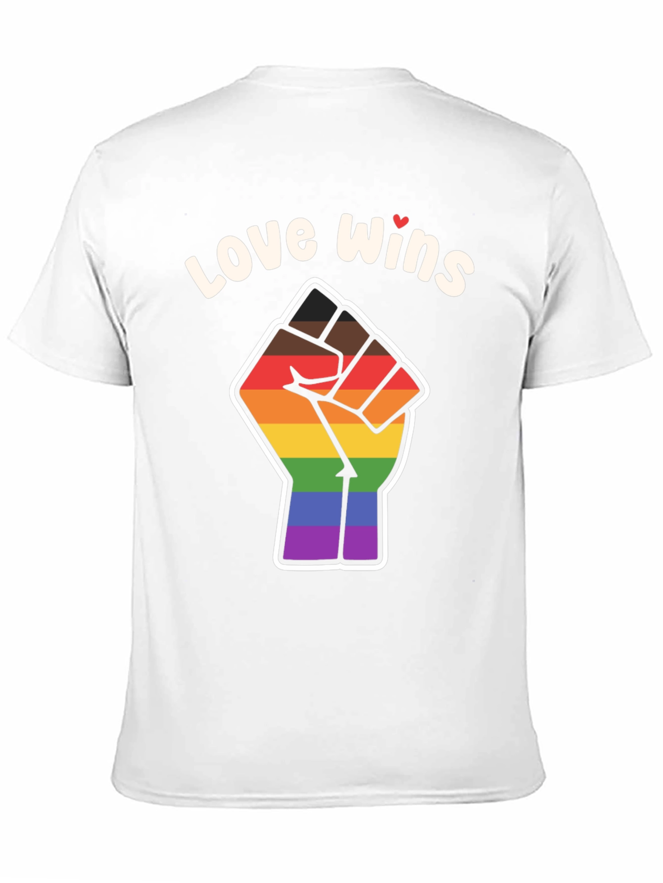 Love Wins Pride Fist T-Shirt