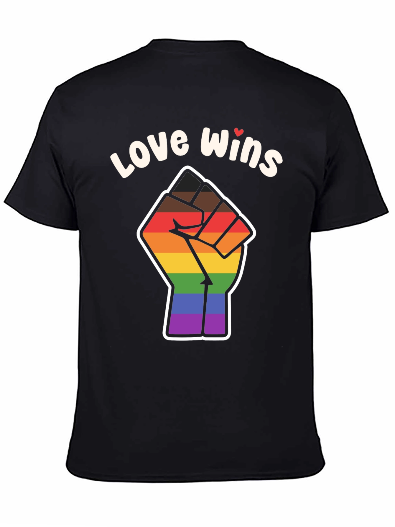 Love Wins Pride Fist T-Shirt