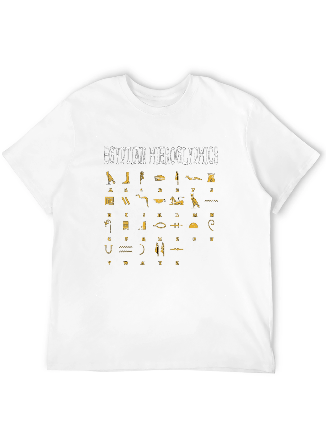 Egyptian Hieroglyphics Graphic T-Shirt