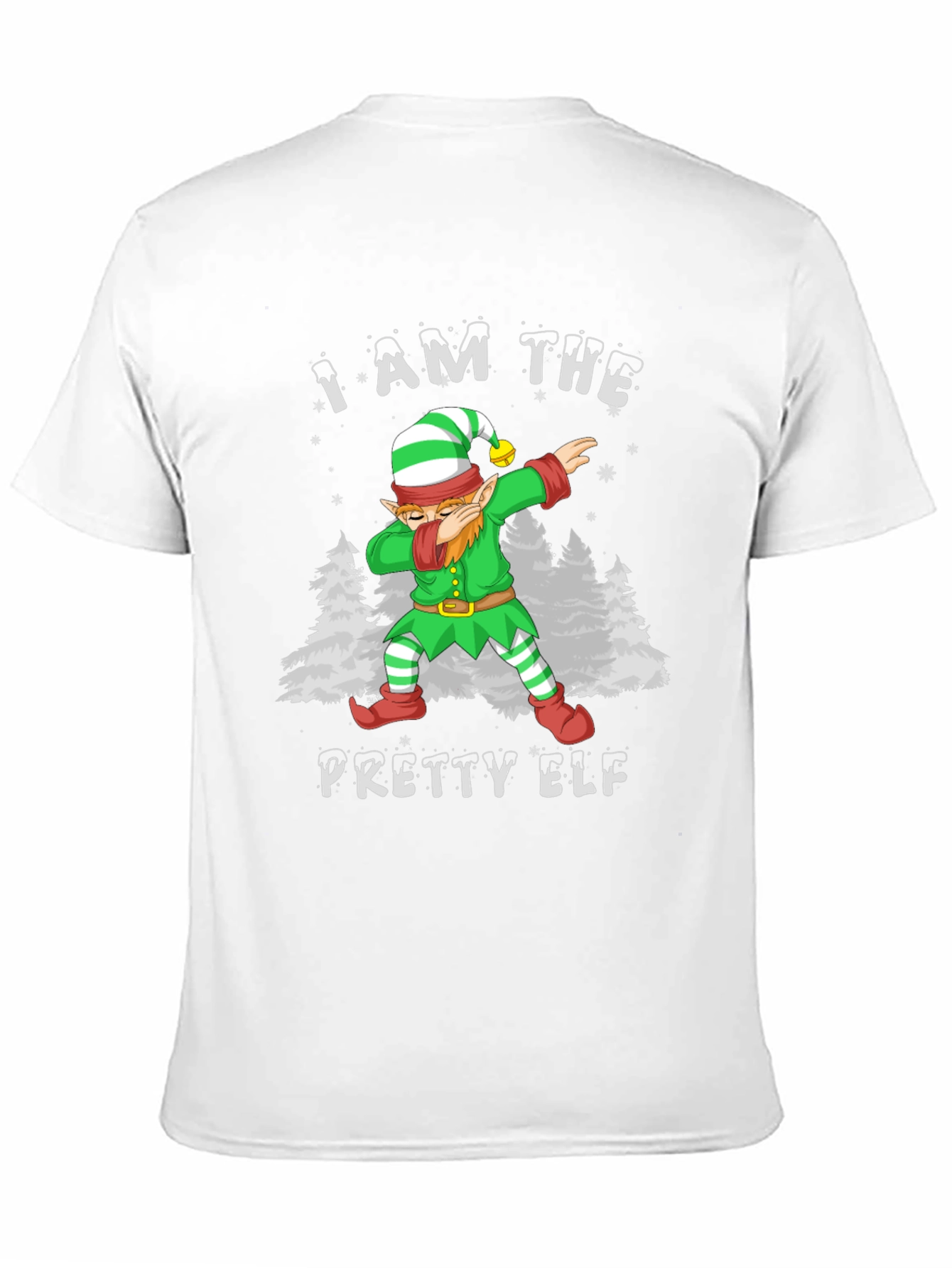 Funny Christmas Elf Dabbing T-Shirt