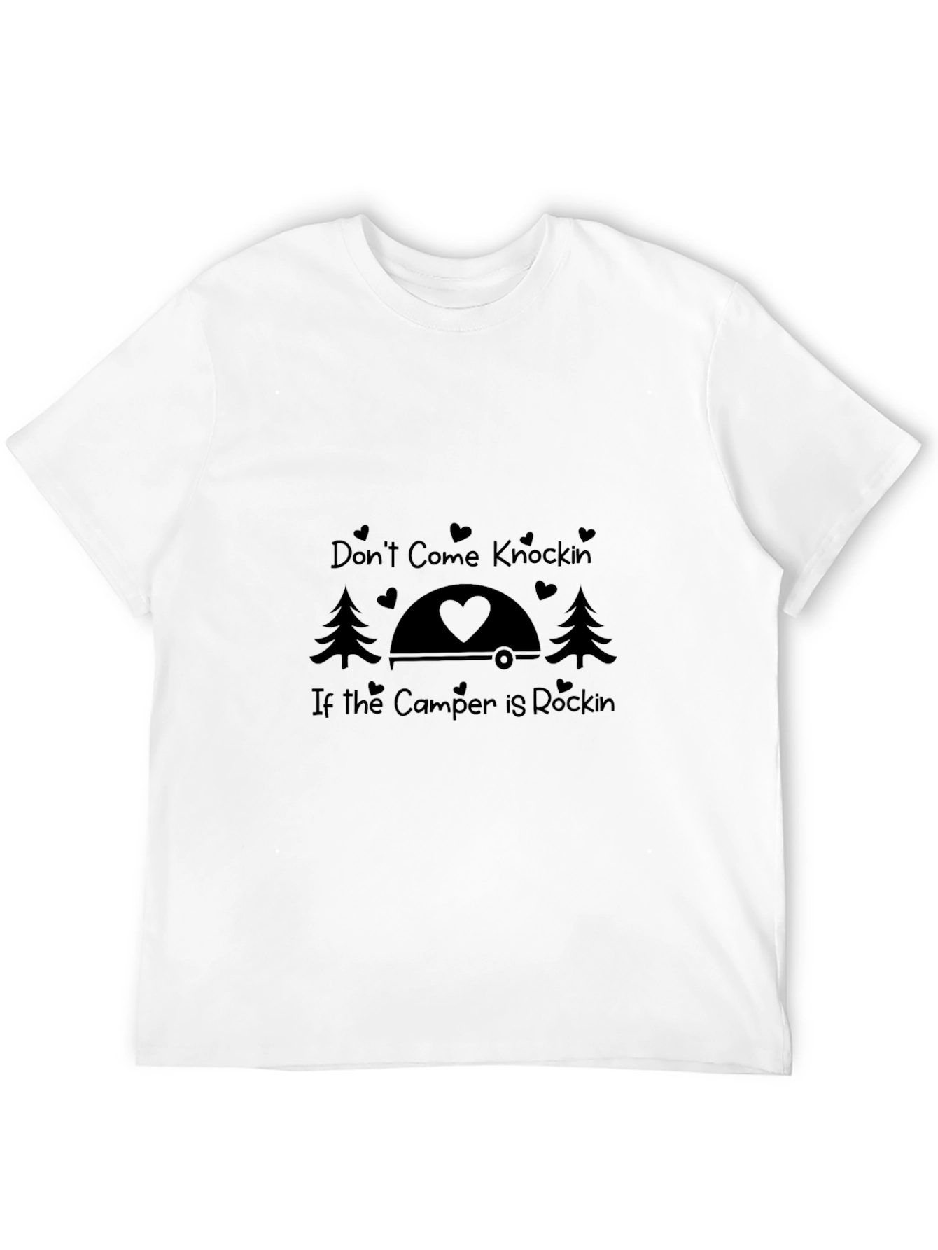 Dont Come Knockin Camping Tee