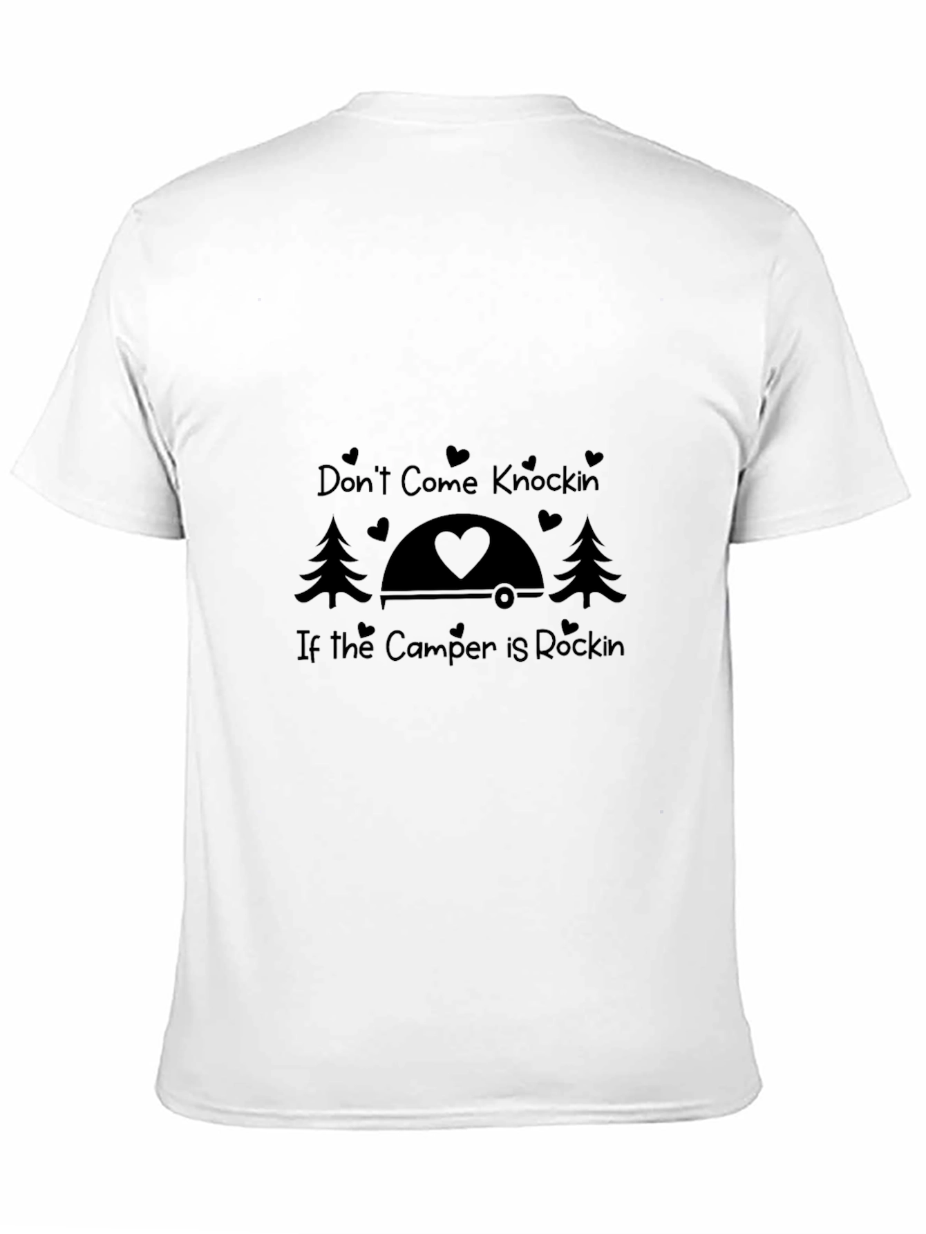 Dont Come Knockin Camping Tee
