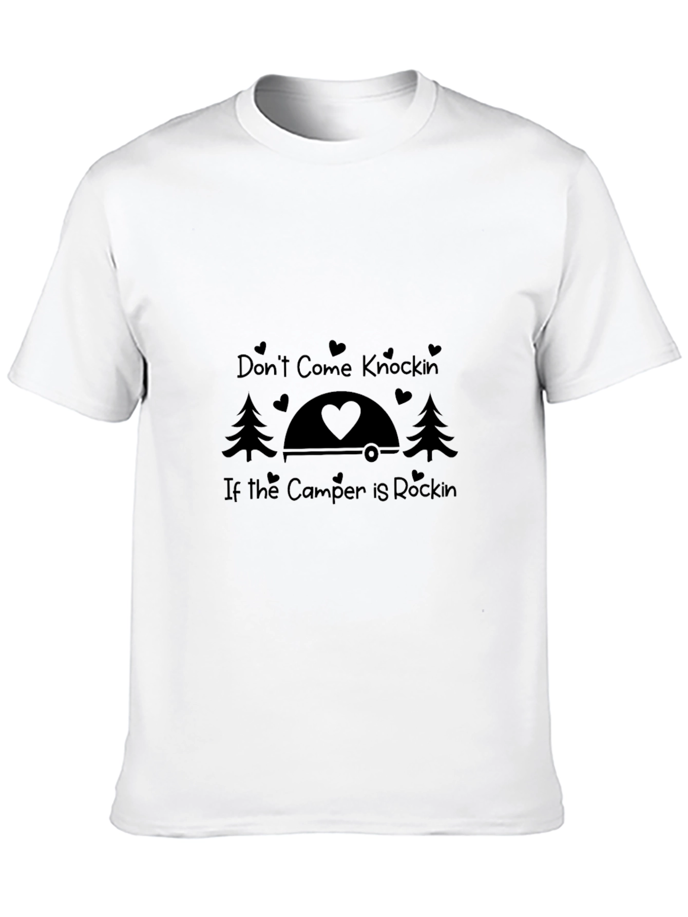 Dont Come Knockin Camping Tee