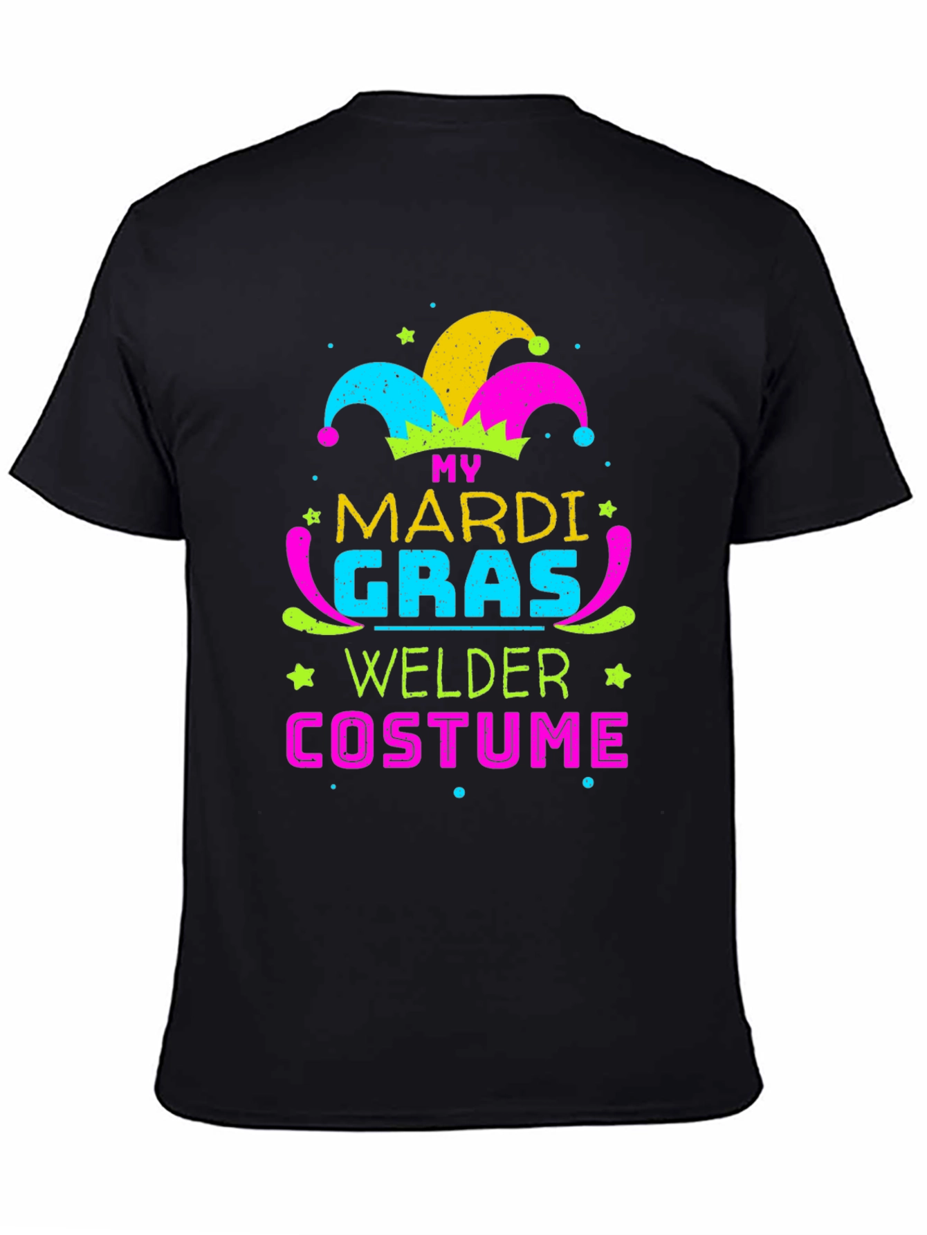 Mardi Gras Welder Costume T-Shirt