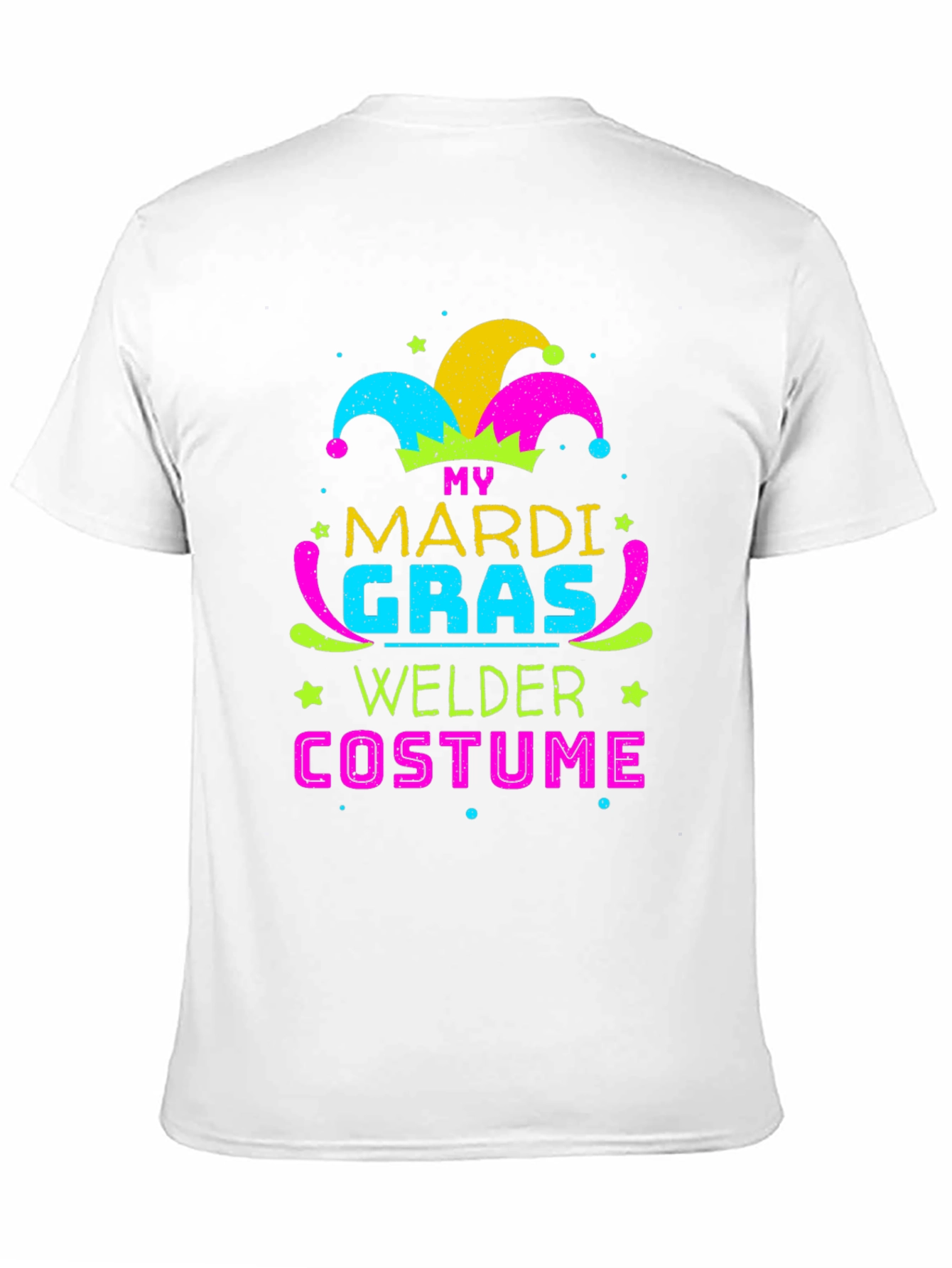Mardi Gras Welder Costume T-Shirt