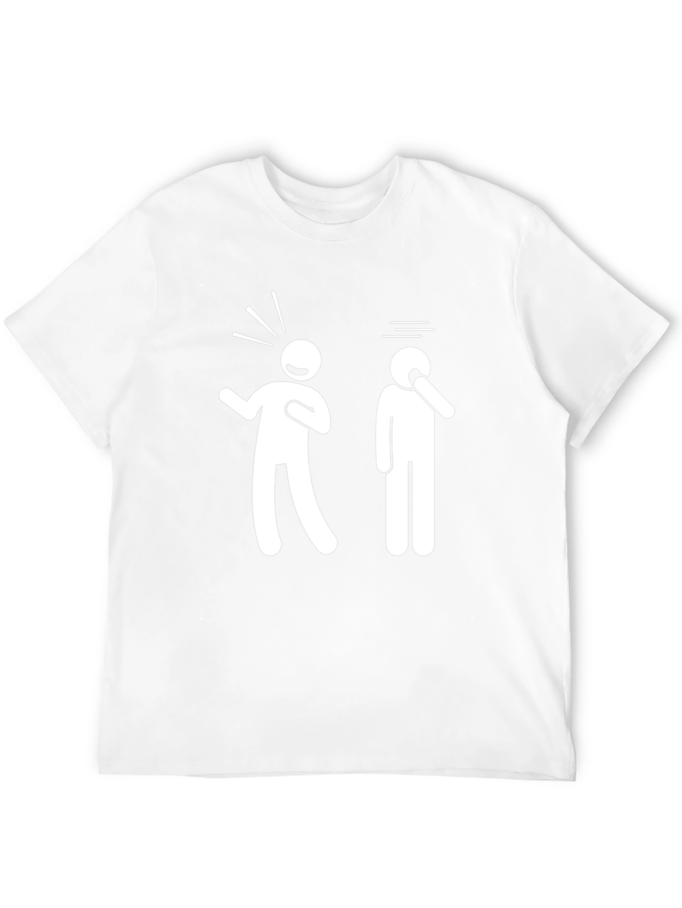 Funny Stick Figure Graphic T-Shirt