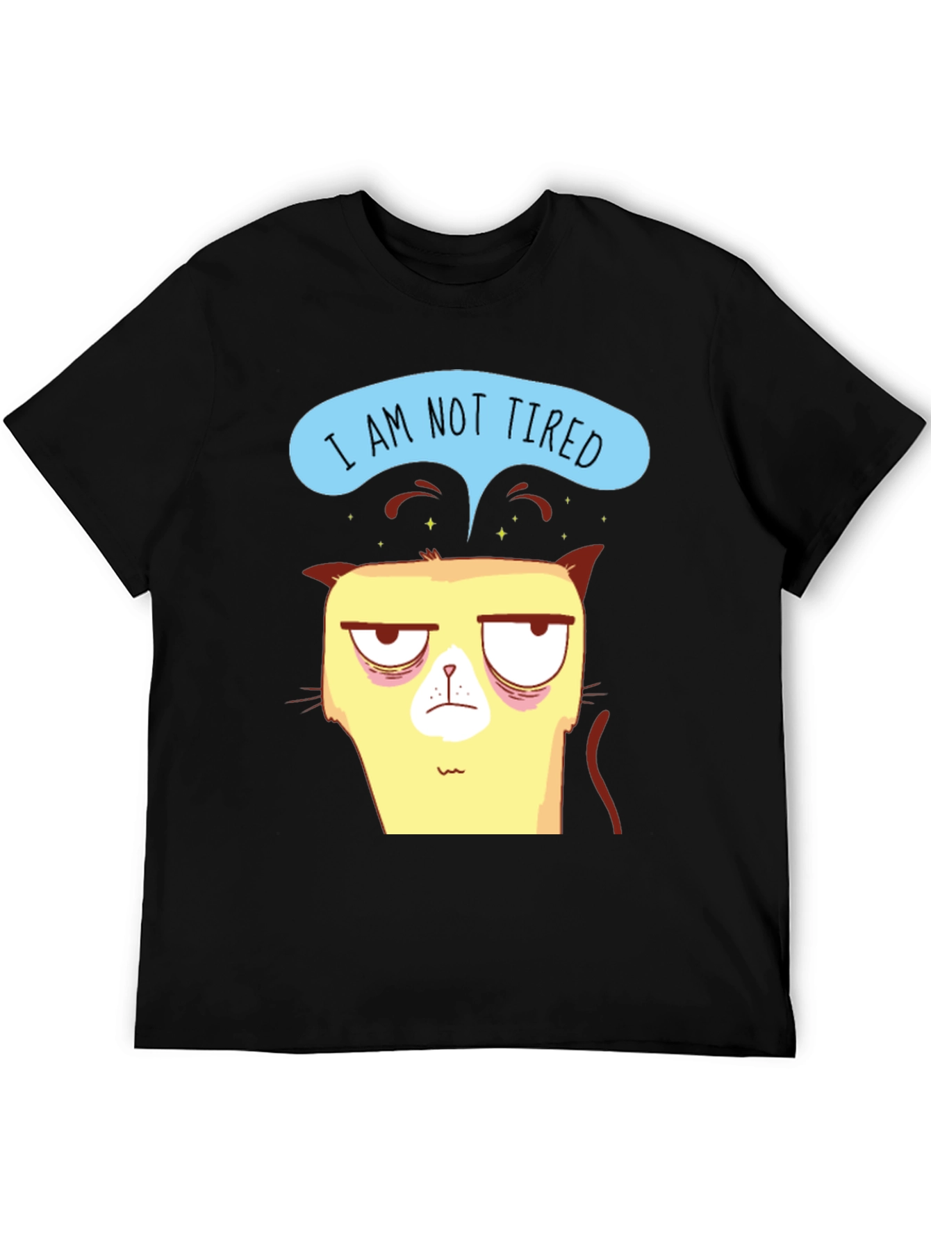 Funny I am not tired Grumpy Cat T-Shirt