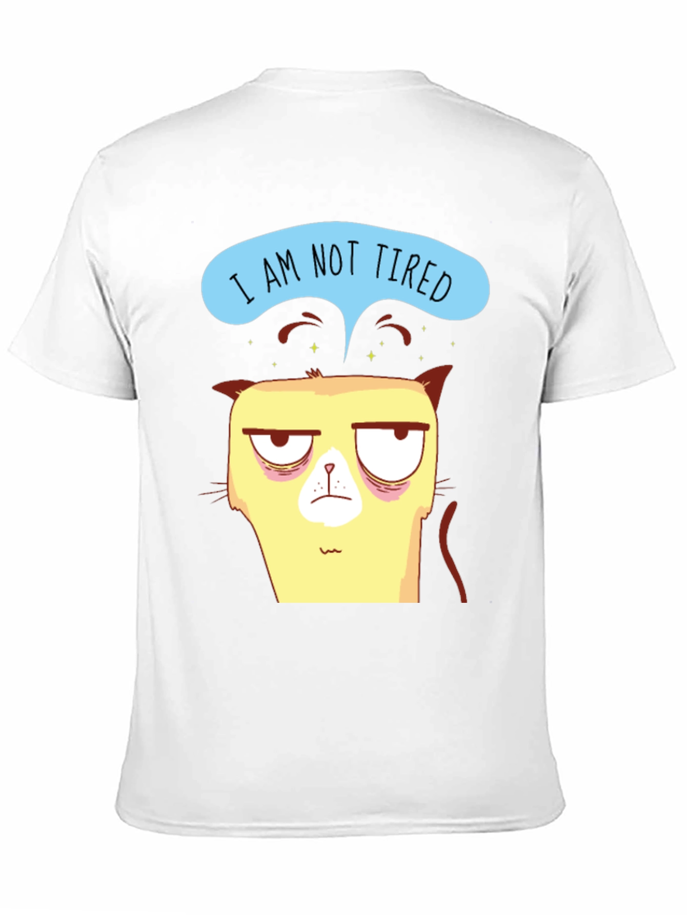 Funny I am not tired Grumpy Cat T-Shirt