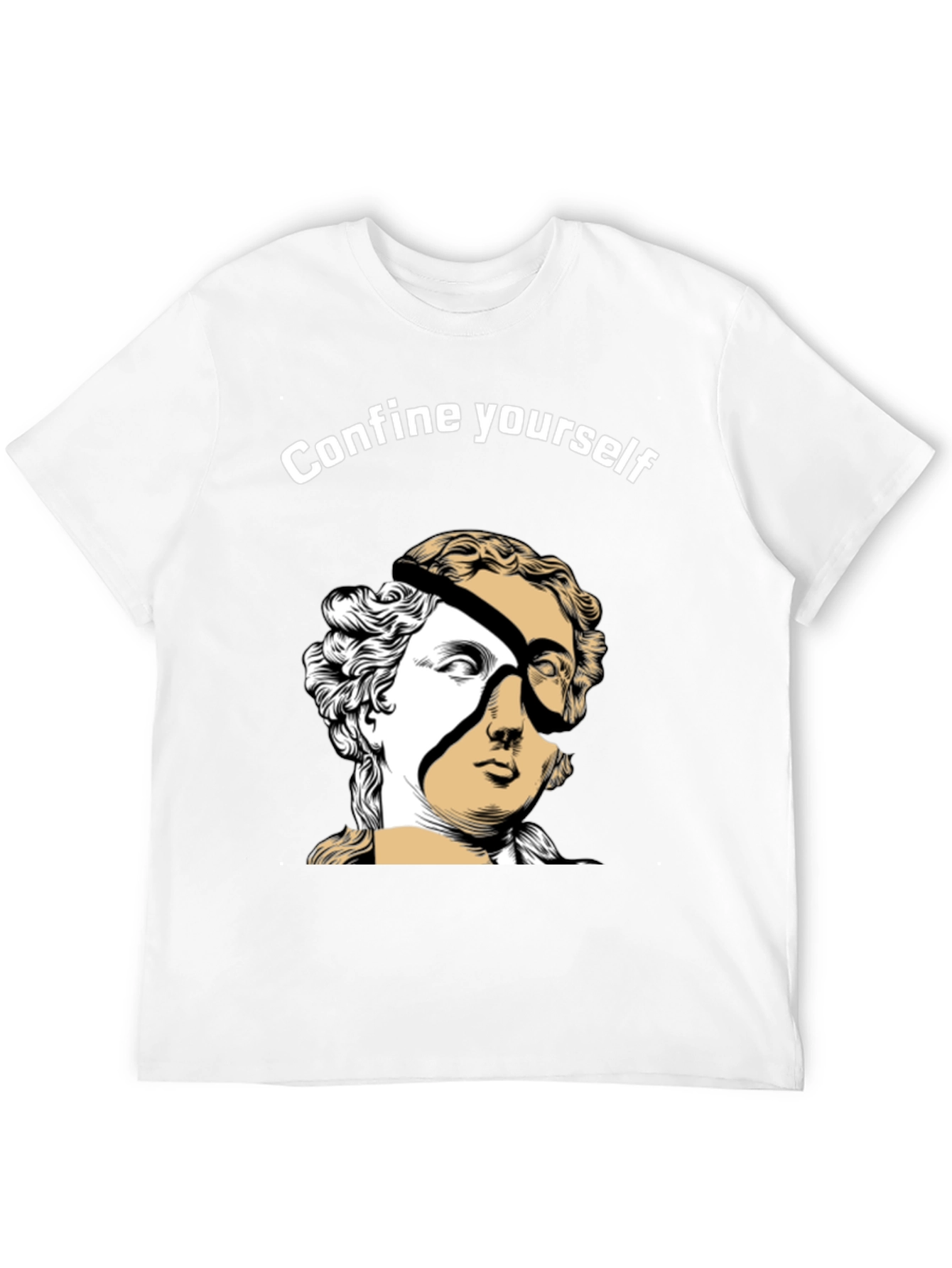 Confine Yourself Graphic Tee - Modern Art T-Shirt
