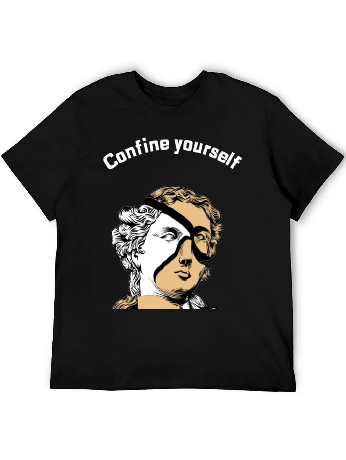 Confine Yourself Graphic Tee - Modern Art T-Shirt