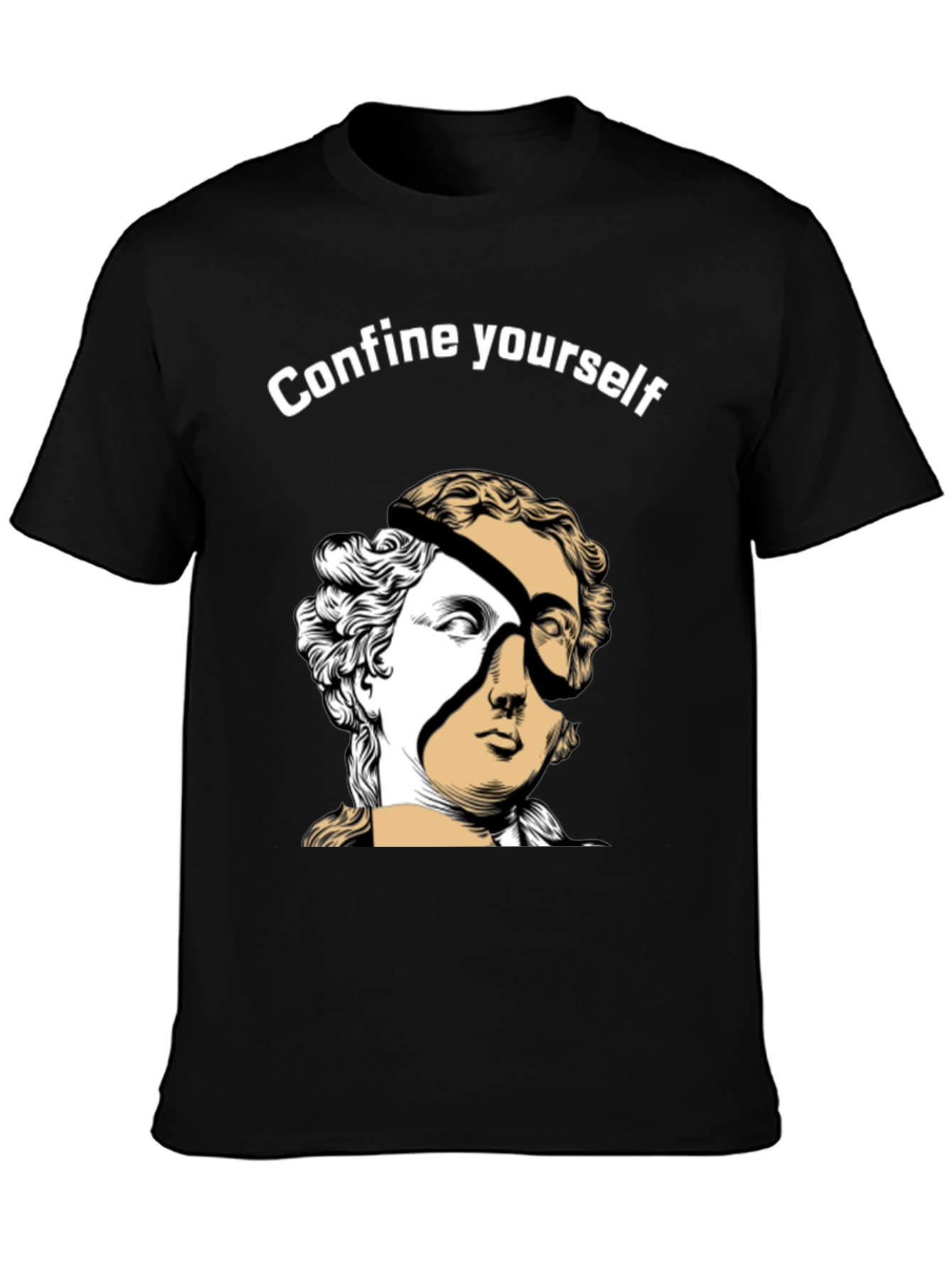 Confine Yourself Graphic Tee - Modern Art T-Shirt