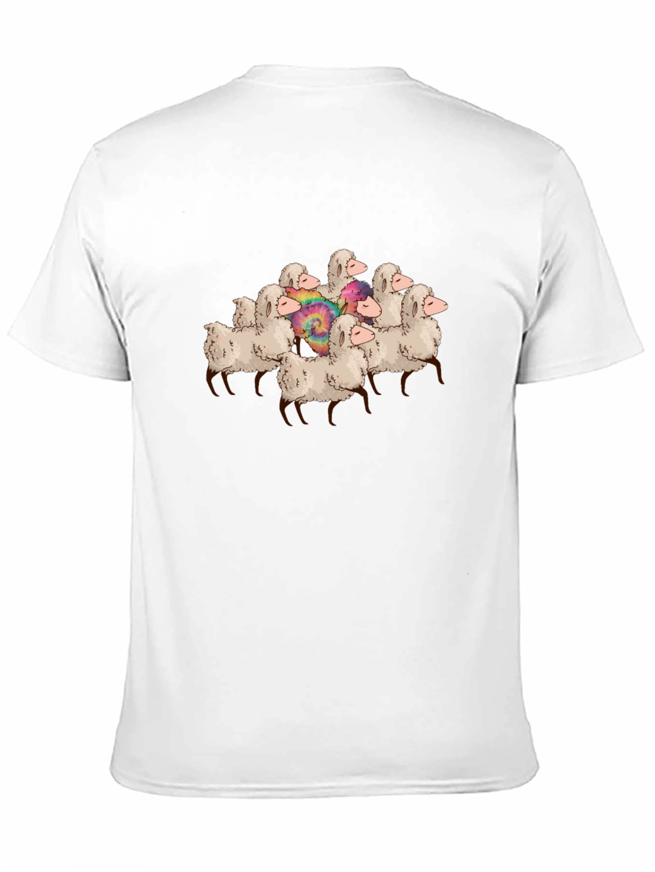 Sheep Herd Graphic T-Shirt - Unique Design