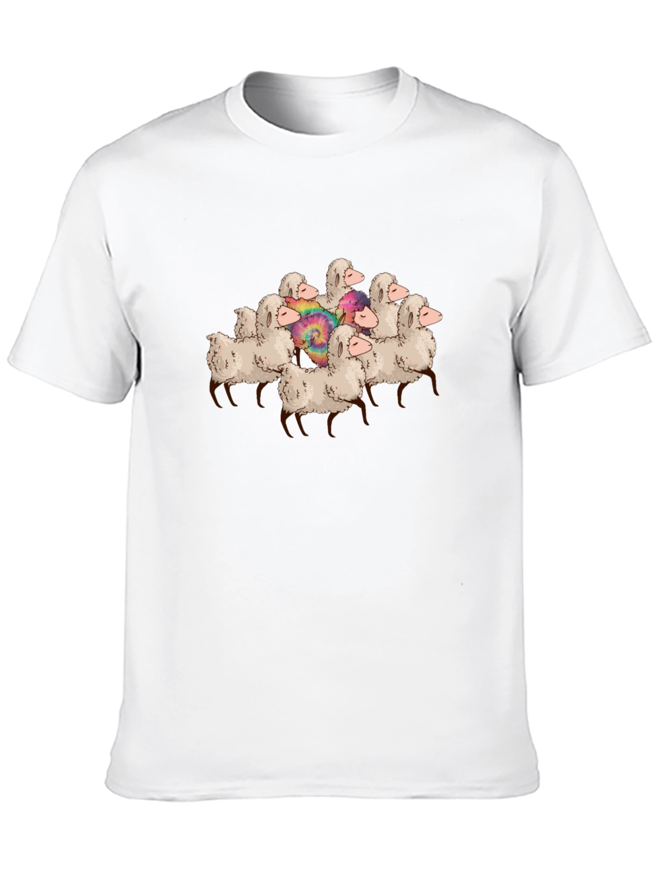 Sheep Herd Graphic T-Shirt - Unique Design