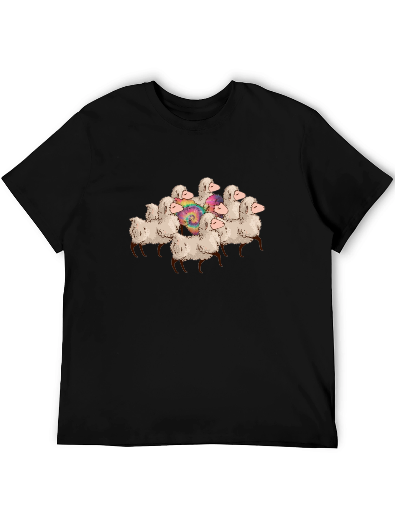 Sheep Herd Graphic T-Shirt - Unique Design