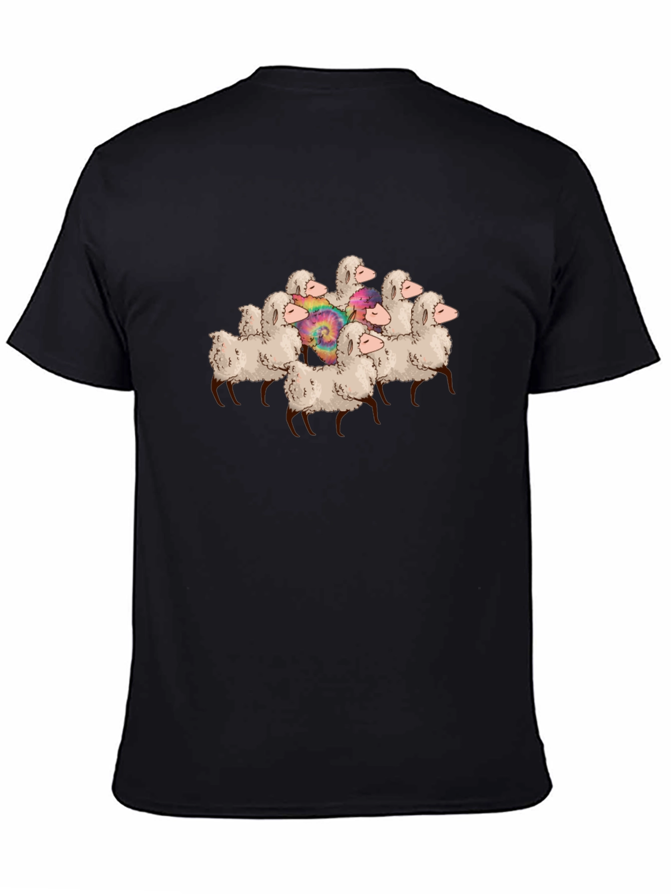 Sheep Herd Graphic T-Shirt - Unique Design
