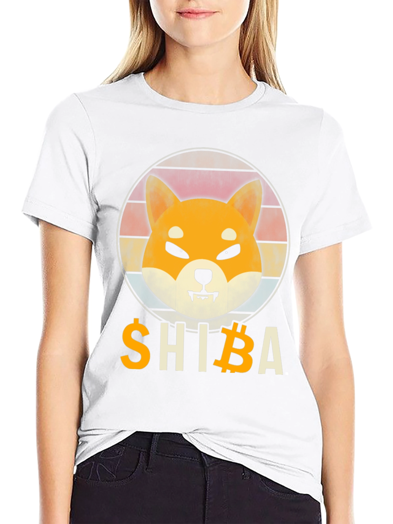 Shiba Inu Crypto T-Shirt - Trendy Bitcoin Tee