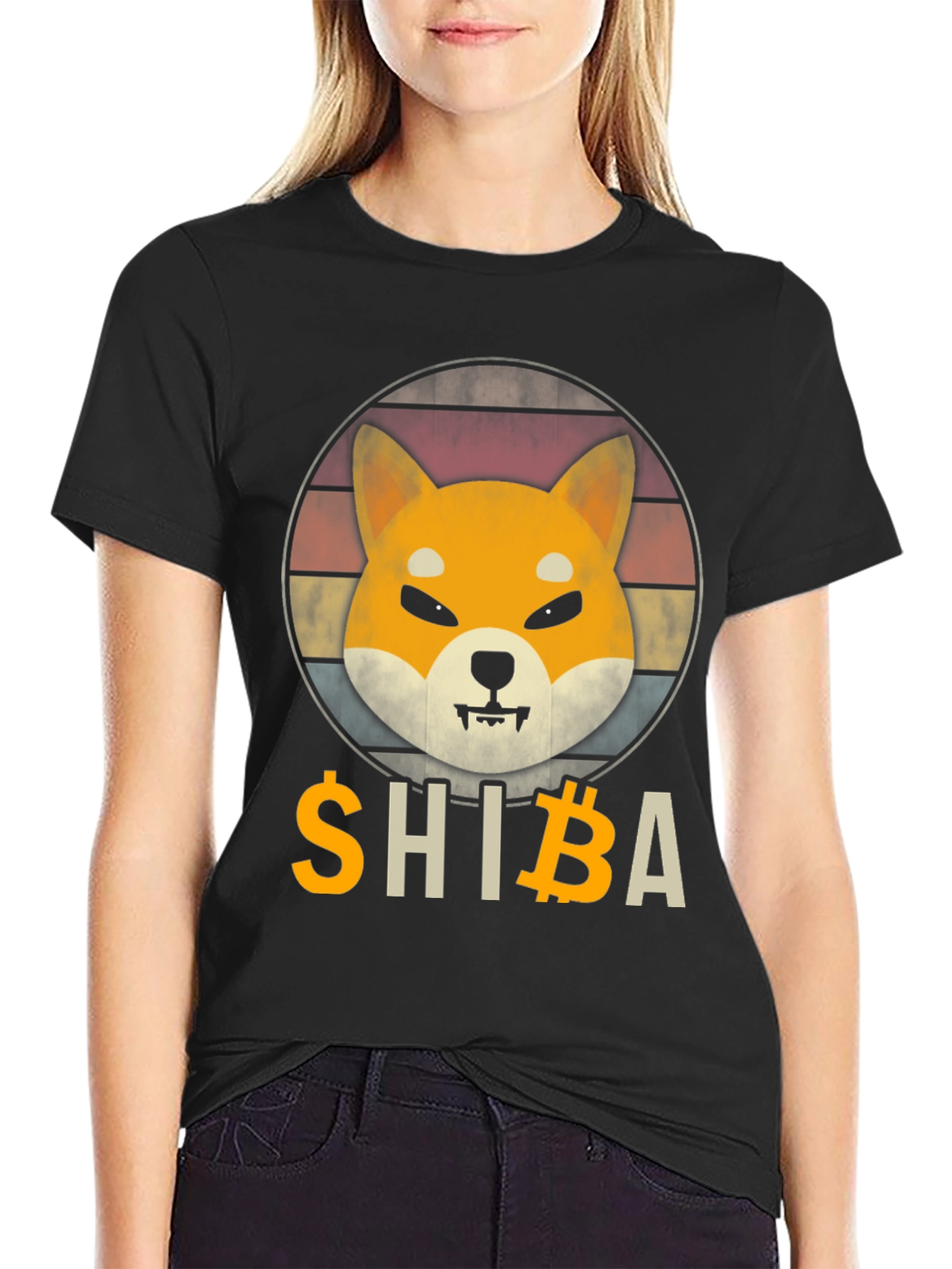 Shiba Inu Crypto T-Shirt - Trendy Bitcoin Tee
