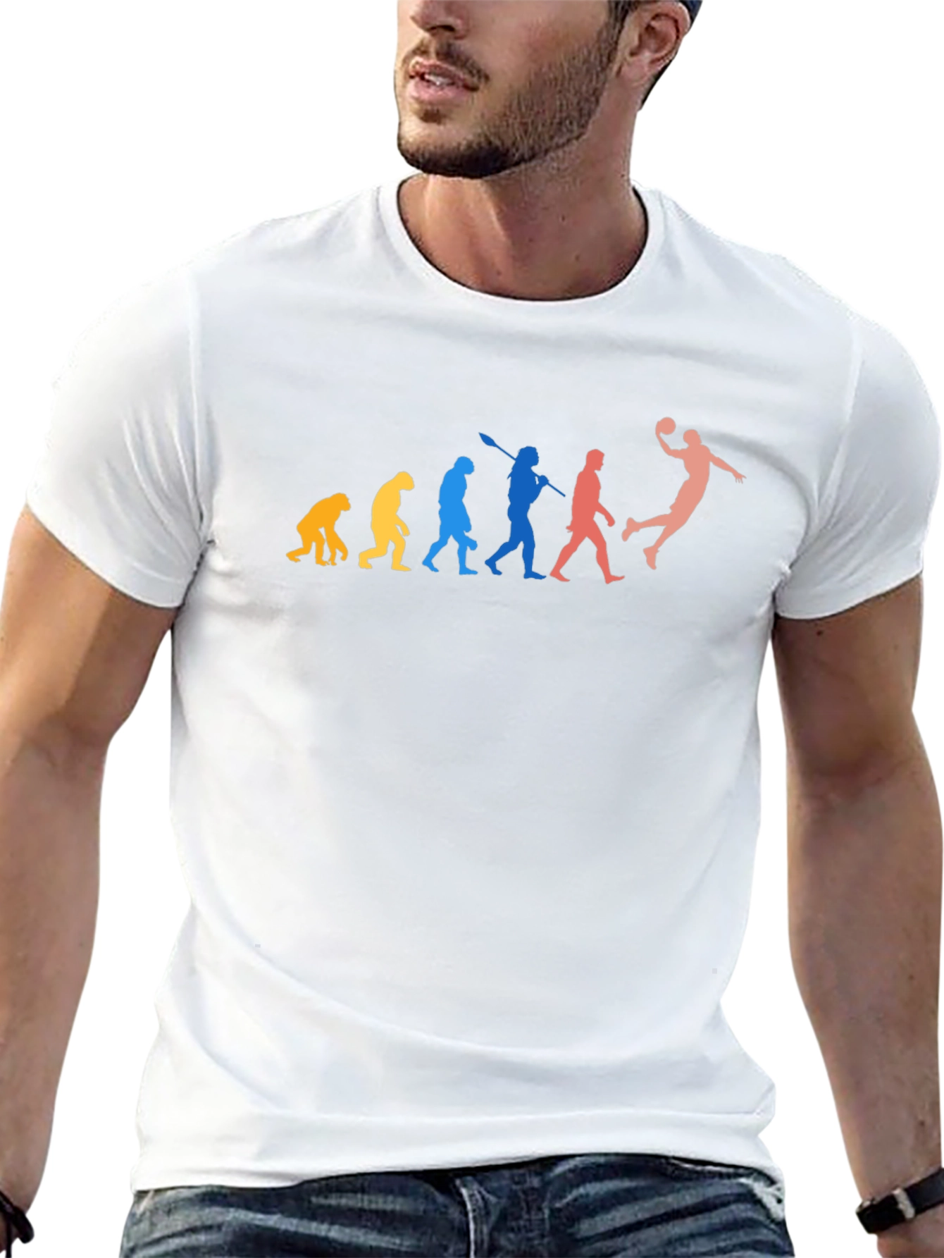 Evolution of Basketball T-Shirt