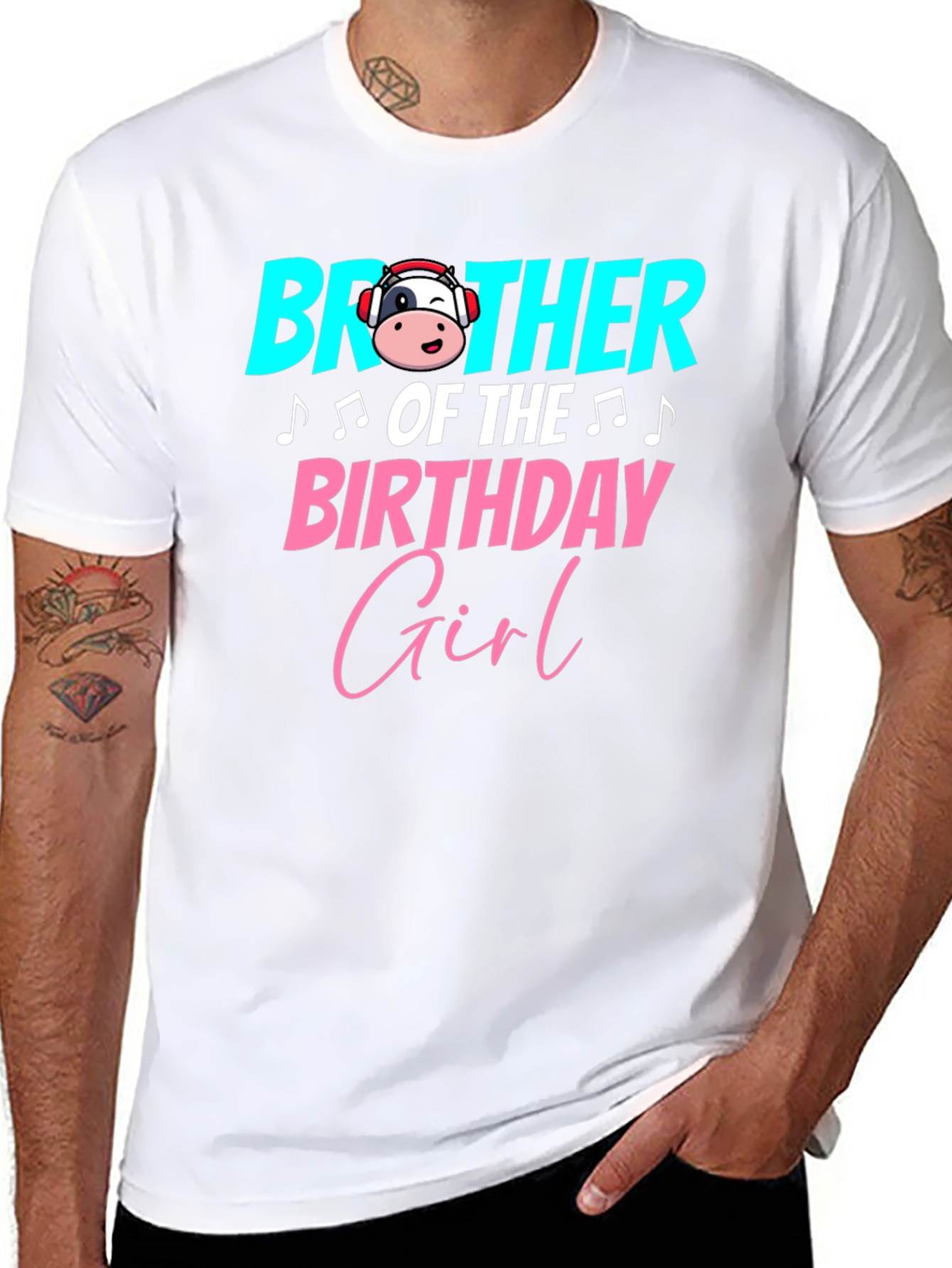 Brother of the Birthday Girl T-Shirt
