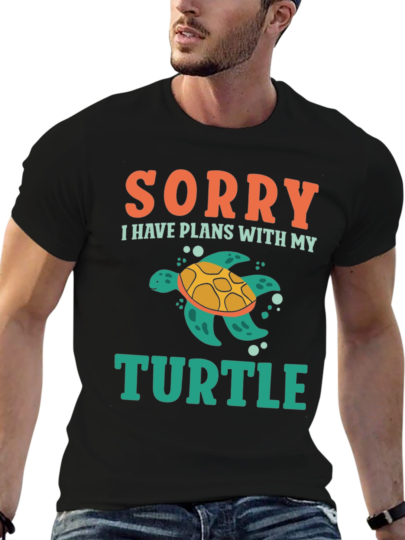 Sorry I Have Plans With My Turtle T-Shirt