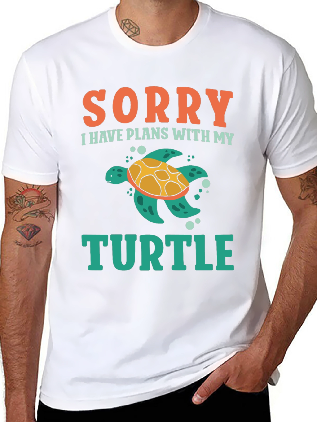 Sorry I Have Plans With My Turtle T-Shirt