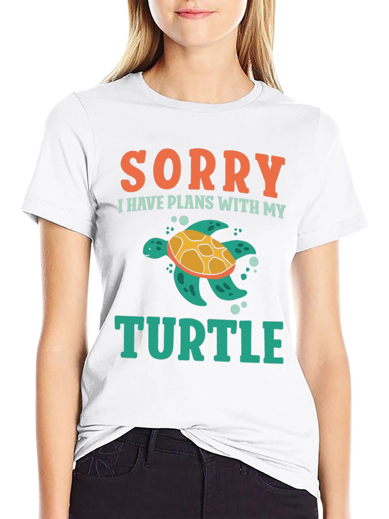 Sorry I Have Plans With My Turtle T-Shirt