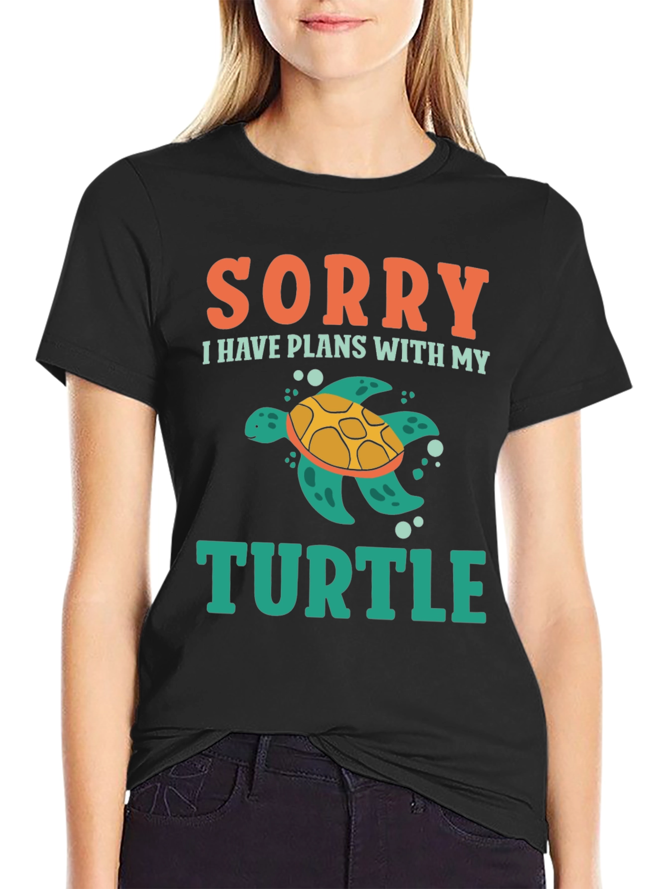 Sorry I Have Plans With My Turtle T-Shirt