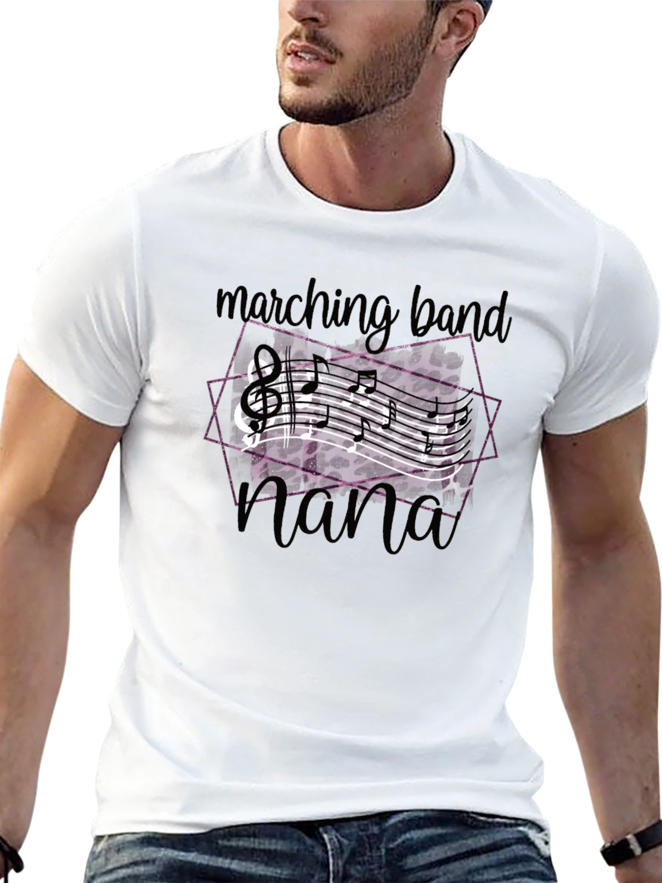 Marching Band Nana Graphic T-Shirt