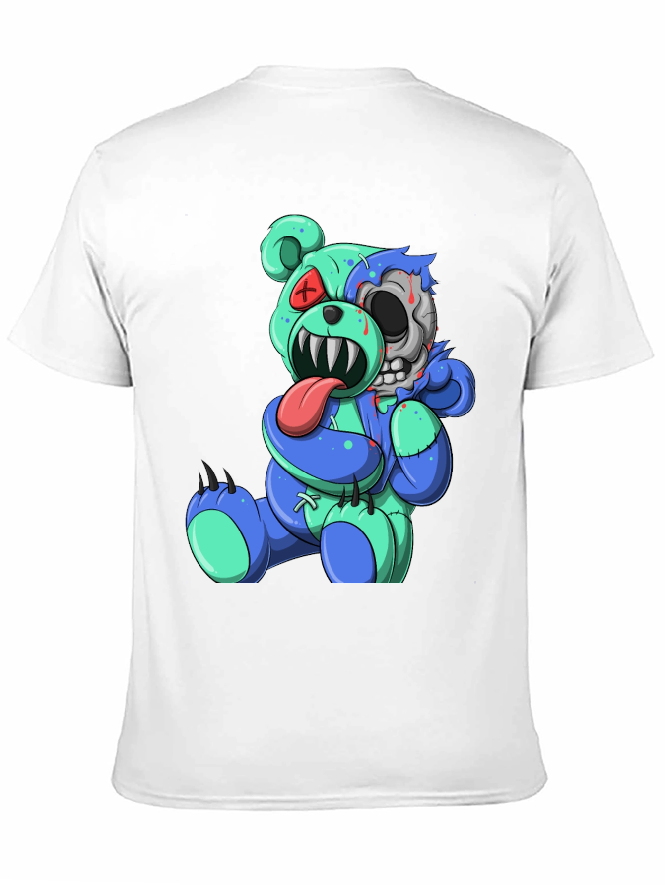 Zombie Bear T-Shirt - Unique Graphic Tee