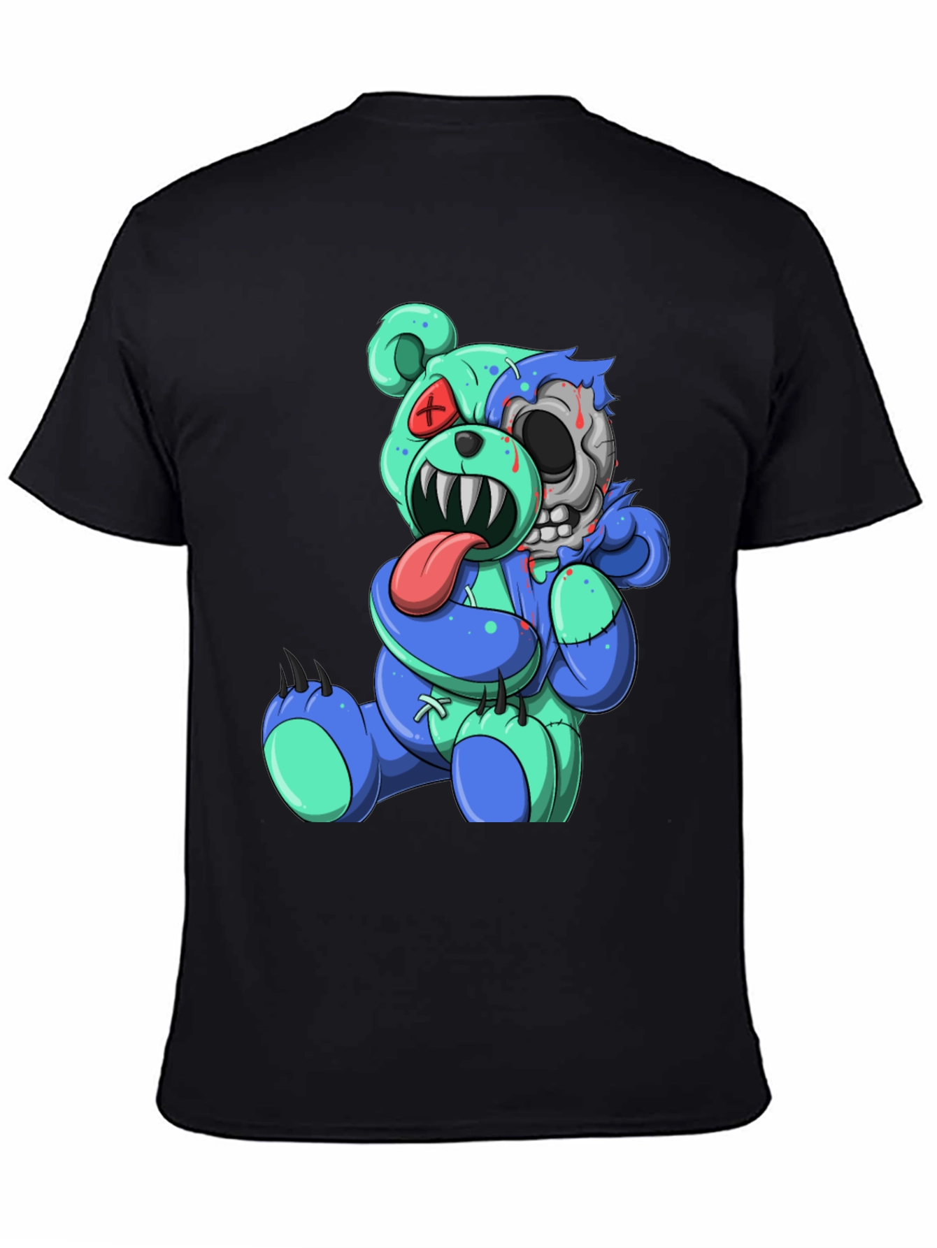 Zombie Bear T-Shirt - Unique Graphic Tee