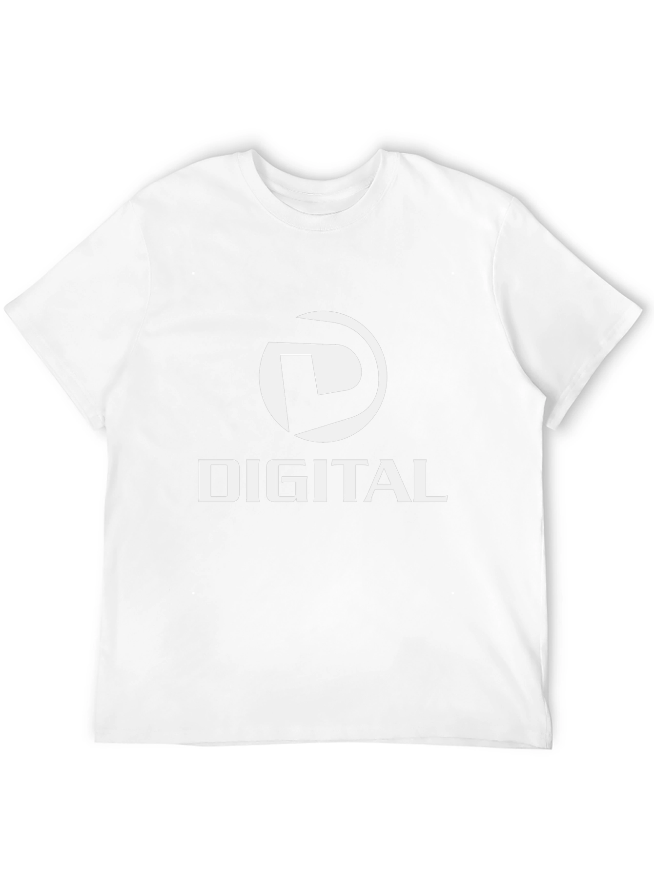 Digital Logo Black T-Shirt
